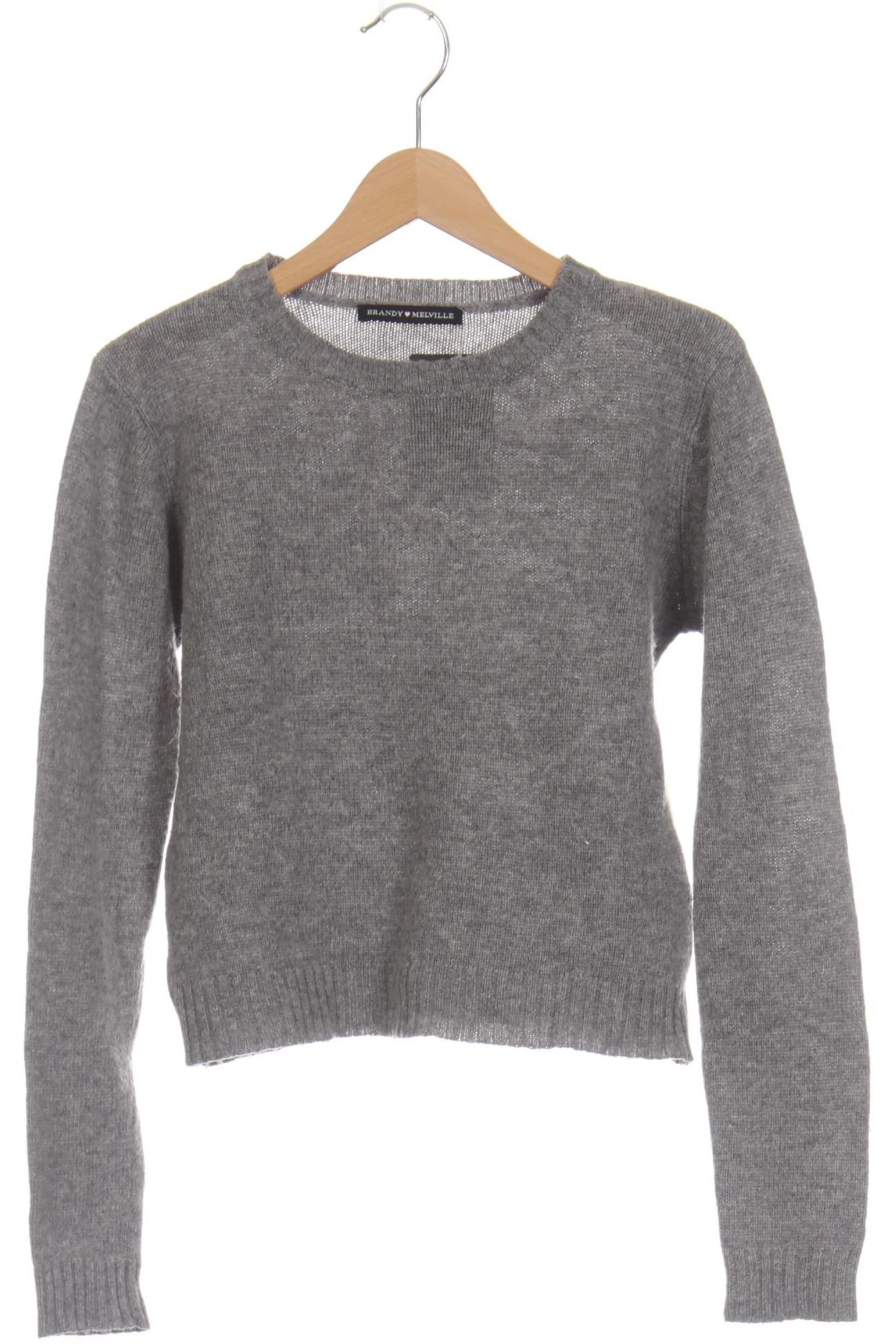 

Brandy Melville Damen Pullover, grau, Gr. 34