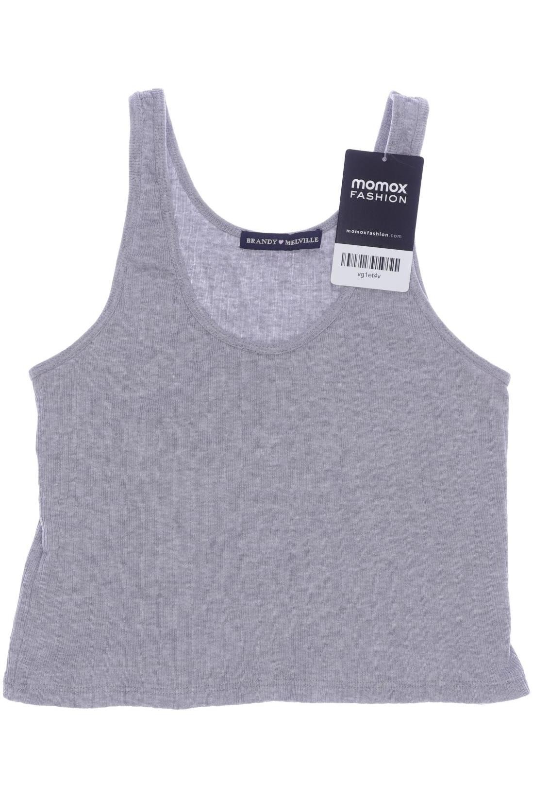 

Brandy Melville Damen Top, grau, Gr. 32