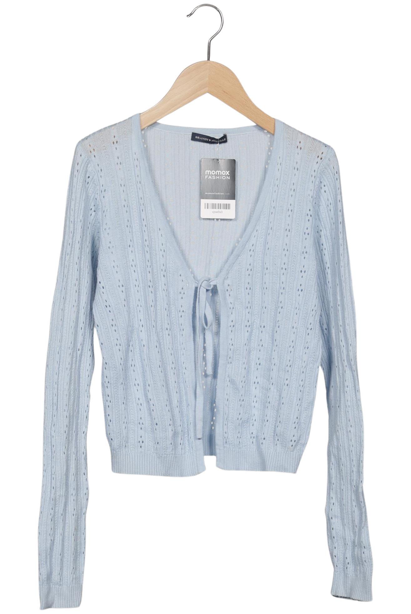 

Brandy Melville Damen Strickjacke, hellblau, Gr. 36