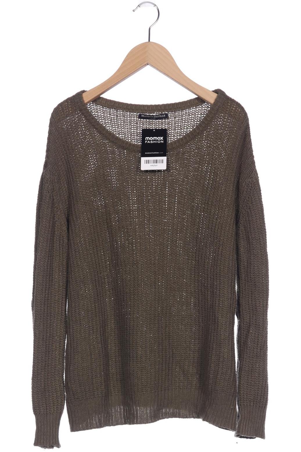 

Brandy Melville Damen Pullover, grün, Gr. uni