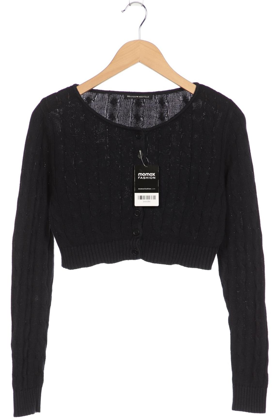 

Brandy Melville Damen Strickjacke, marineblau, Gr. 36
