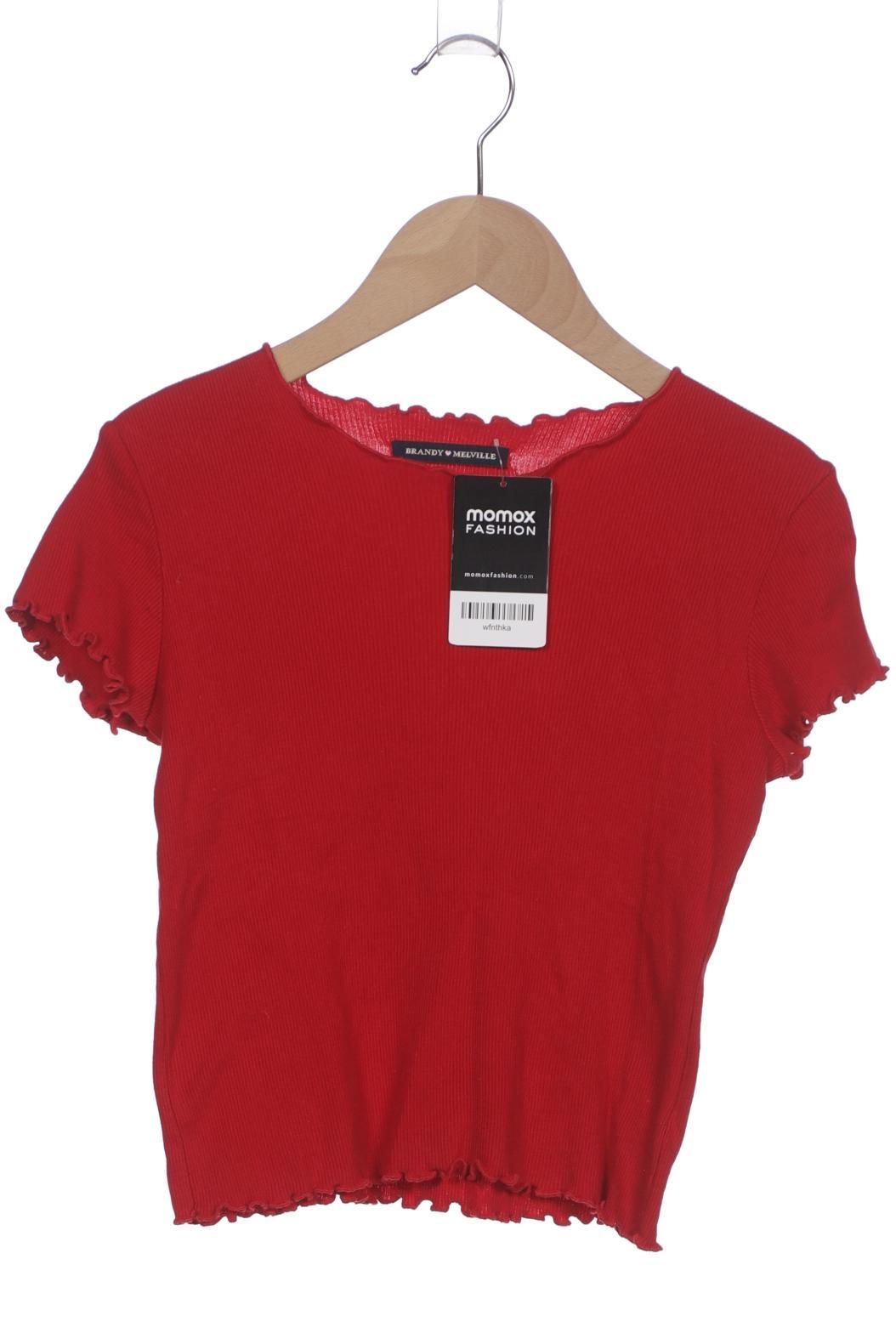 

Brandy Melville Damen T-Shirt, rot, Gr. 4