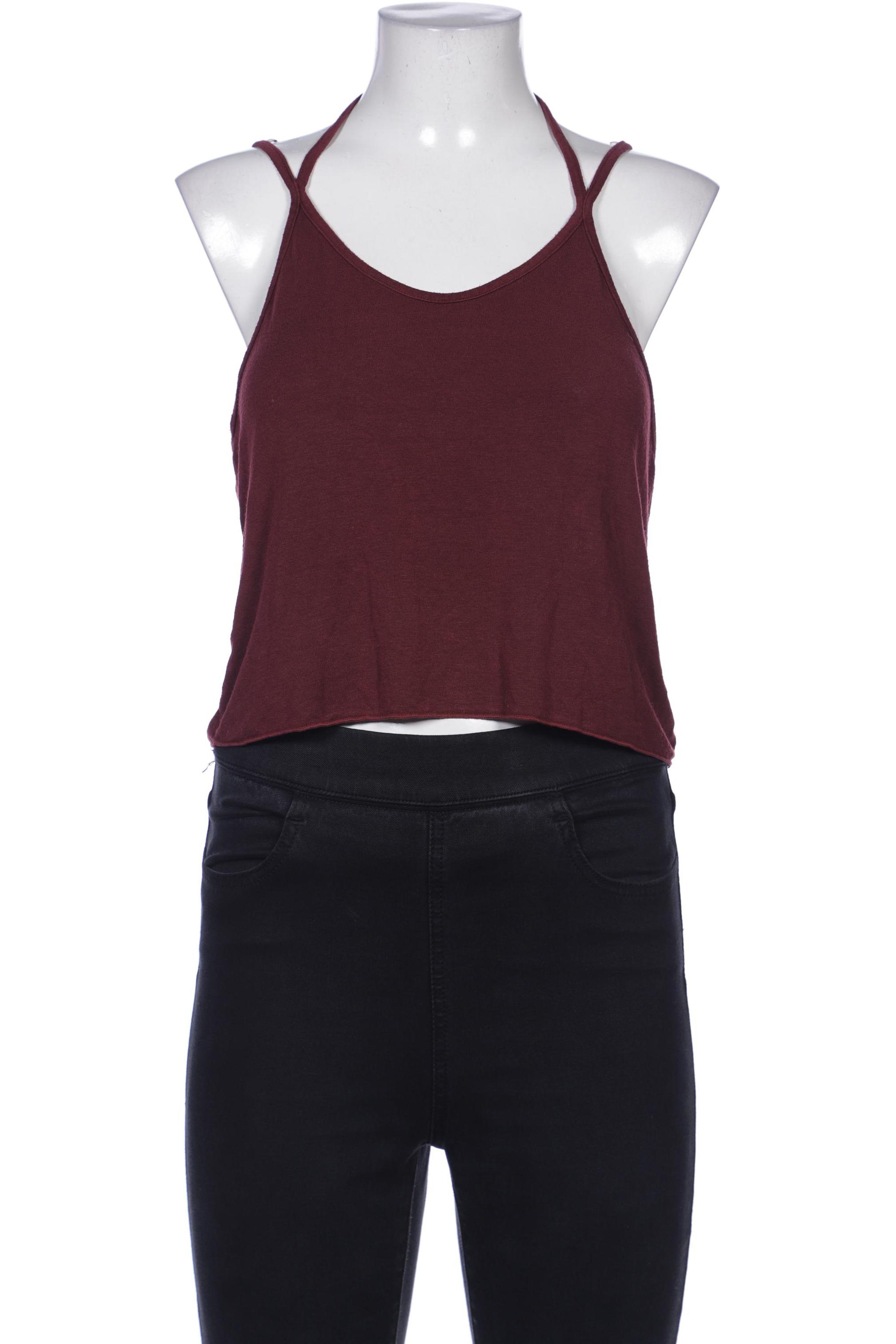 

Brandy Melville Damen Top, bordeaux, Gr. uni