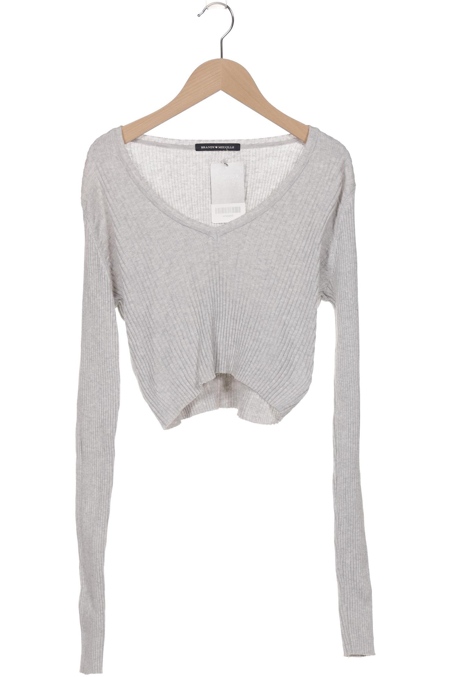 

Brandy Melville Damen Pullover, grau, Gr. 34