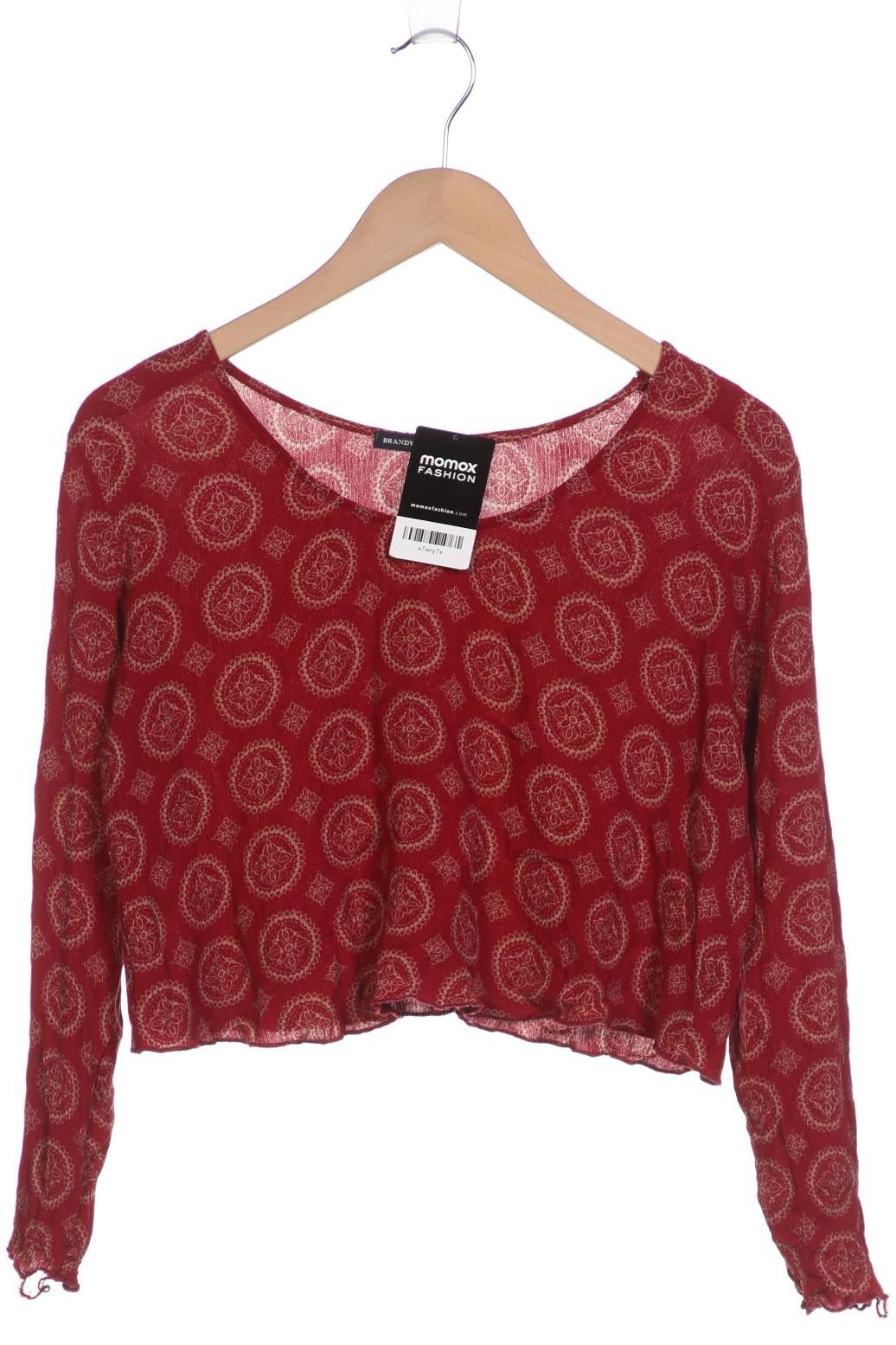 

Brandy Melville Damen Langarmshirt, bordeaux
