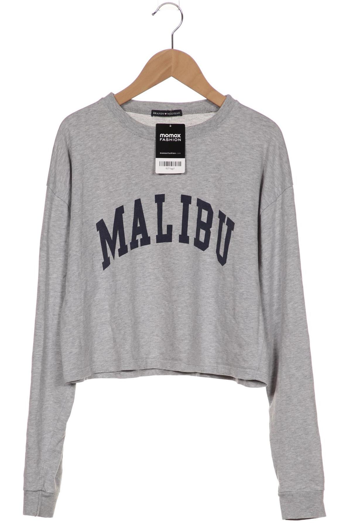 

Brandy Melville Damen Langarmshirt, grau, Gr. 38