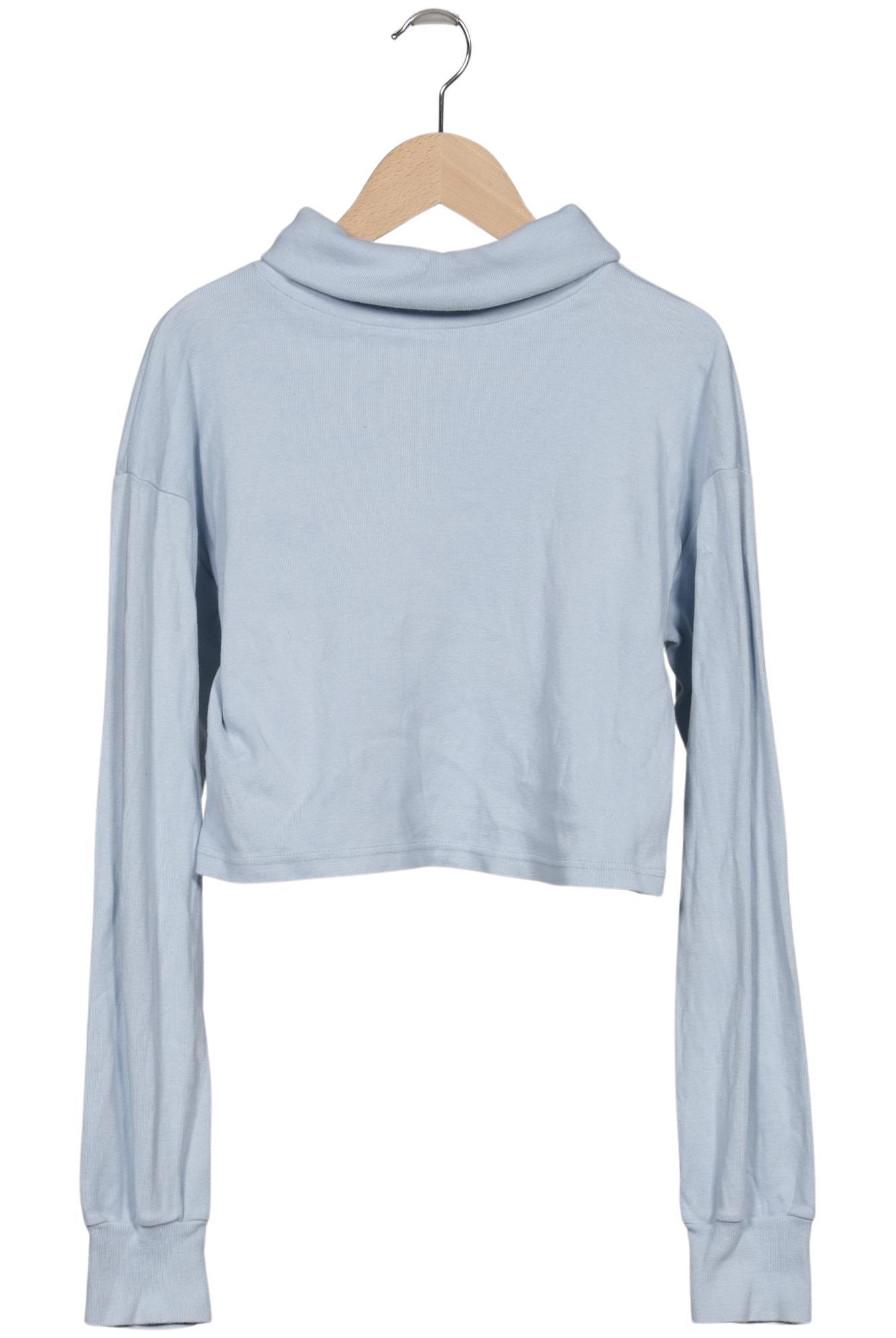 

Brandy Melville Damen Langarmshirt, hellblau, Gr. 38