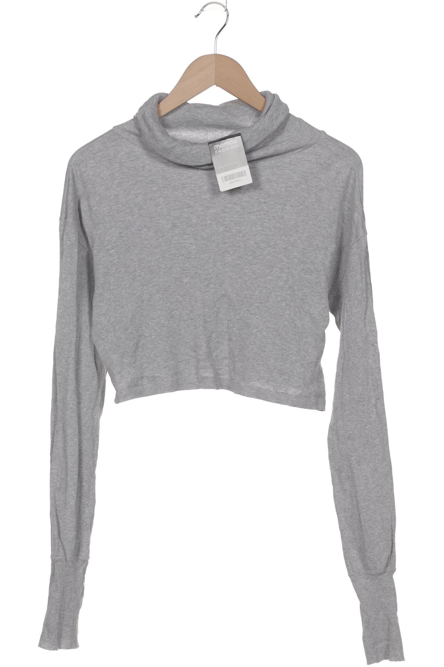 

Brandy Melville Damen Langarmshirt, grau, Gr. 12