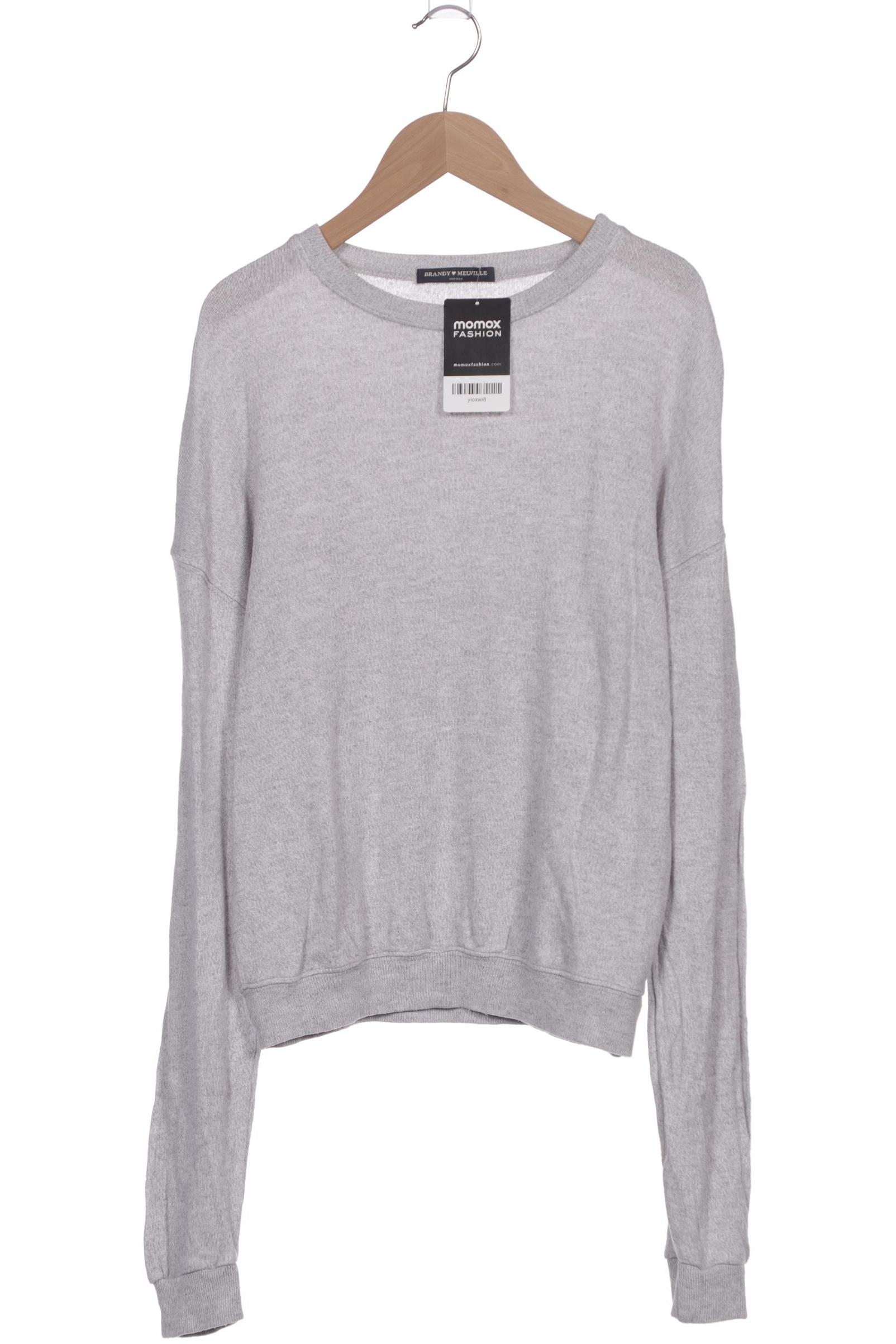 

Brandy Melville Damen Langarmshirt, grau, Gr. uni