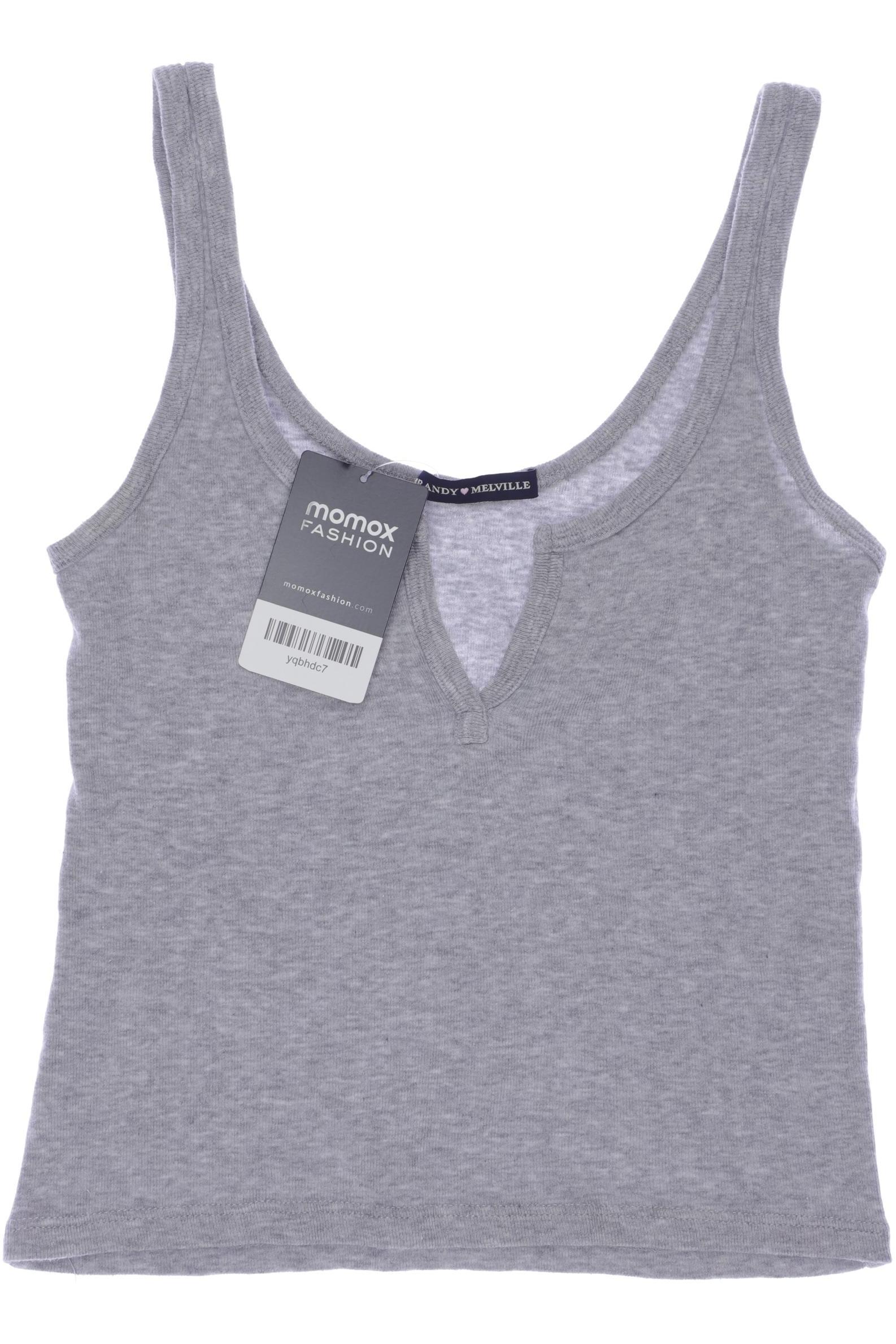

Brandy Melville Damen Top, grau, Gr. 32