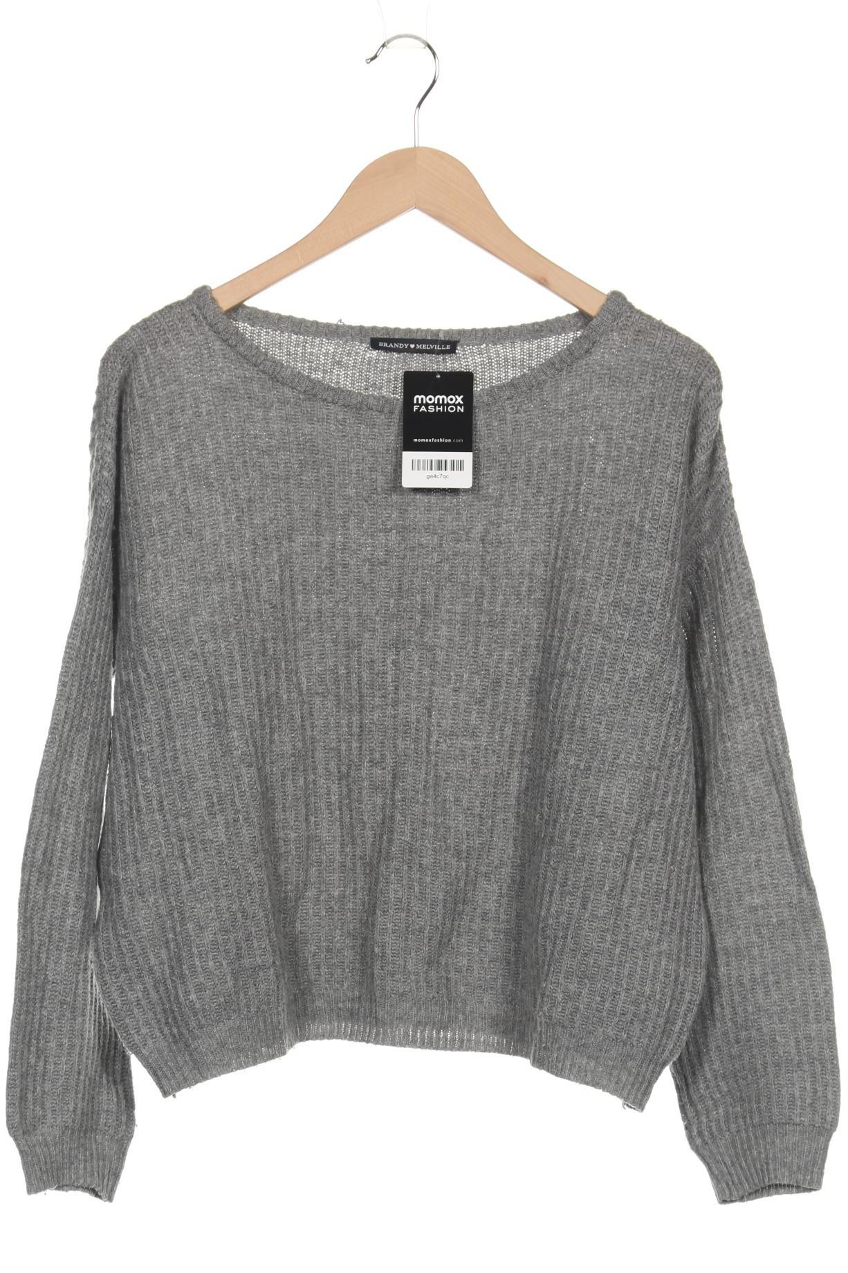 

Brandy Melville Damen Pullover, grau, Gr. 38