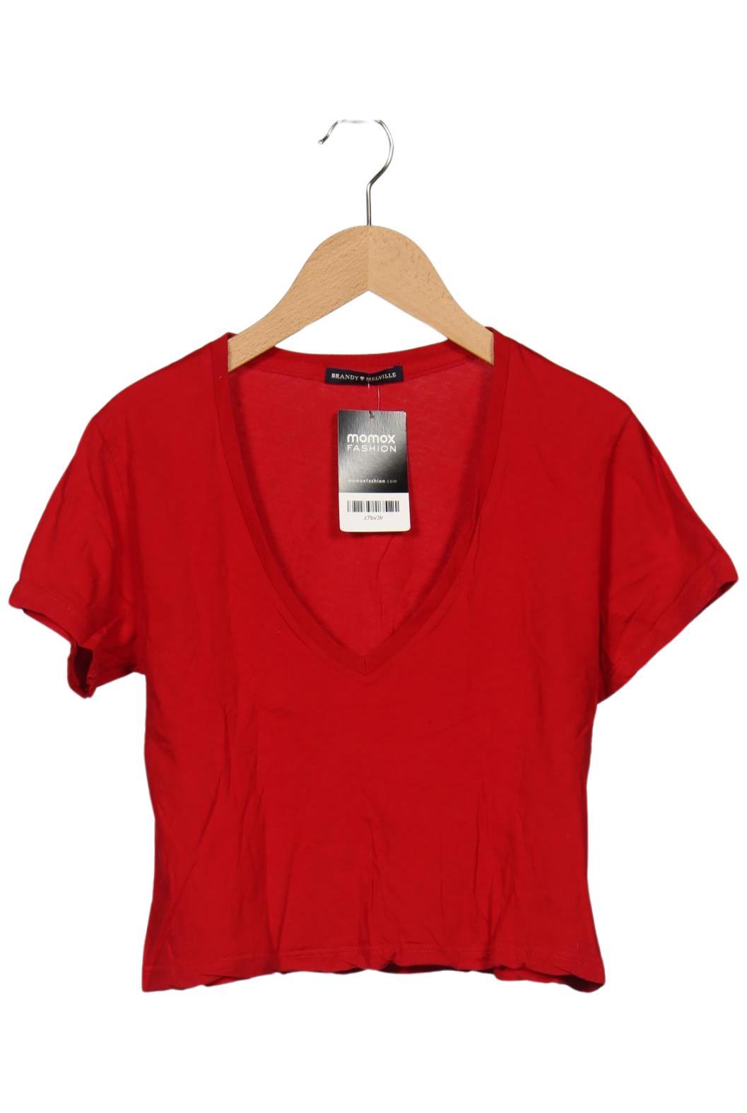 

Brandy Melville Damen T-Shirt, rot, Gr. 36