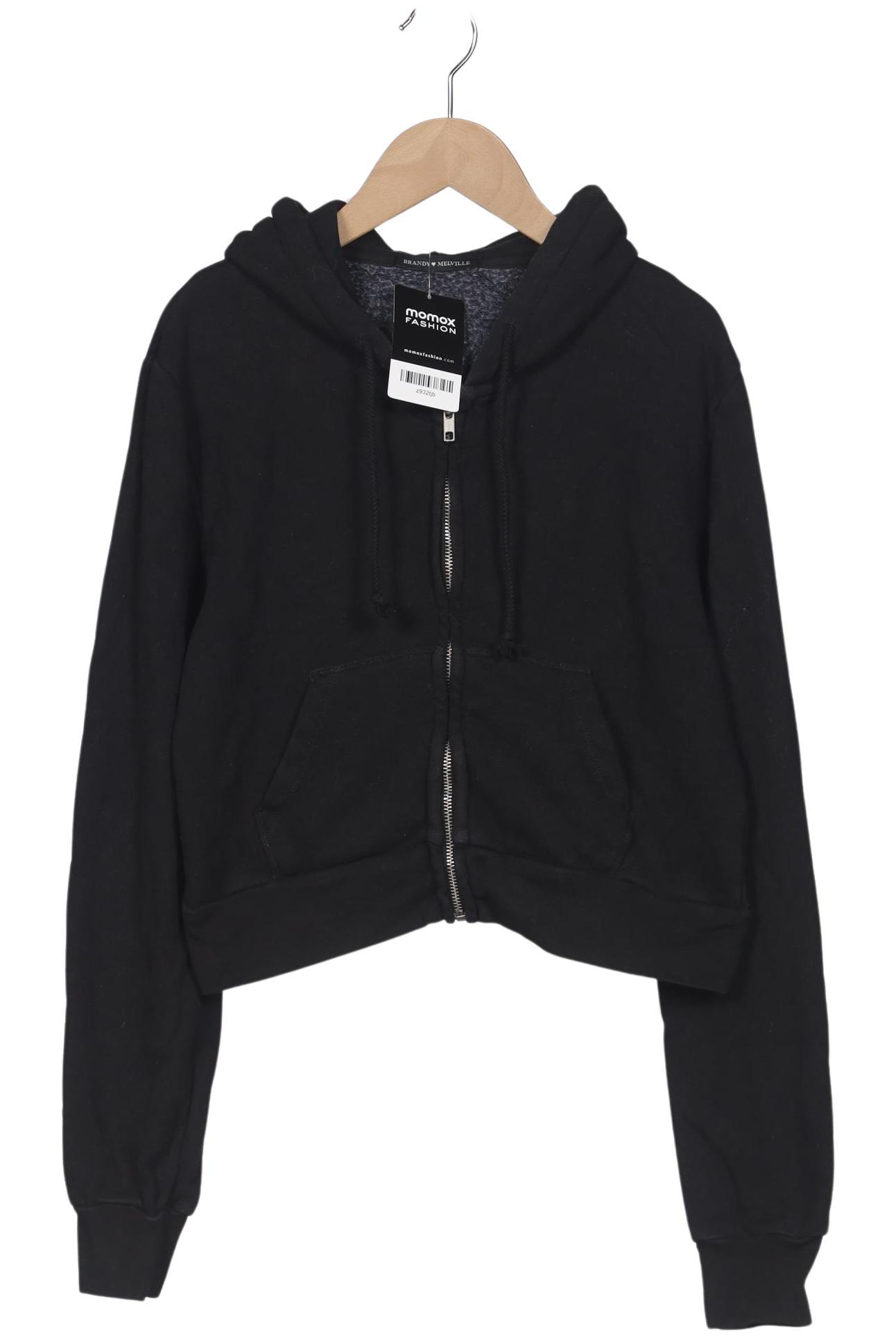 

Brandy Melville Damen Kapuzenpullover, schwarz, Gr. 38