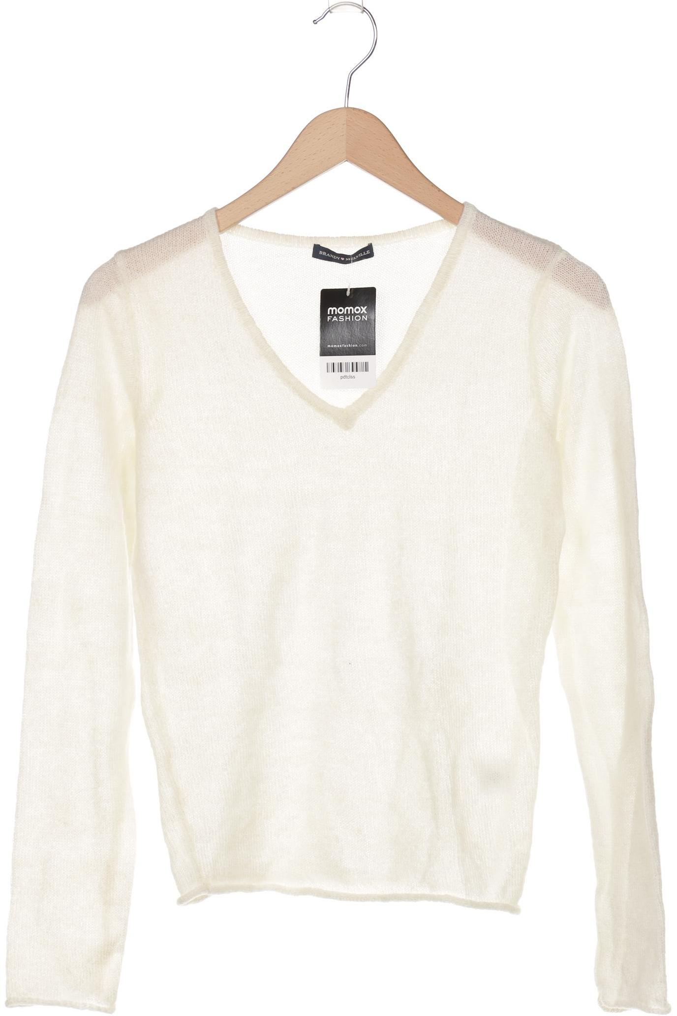

Brandy Melville Damen Pullover, cremeweiß, Gr. 36