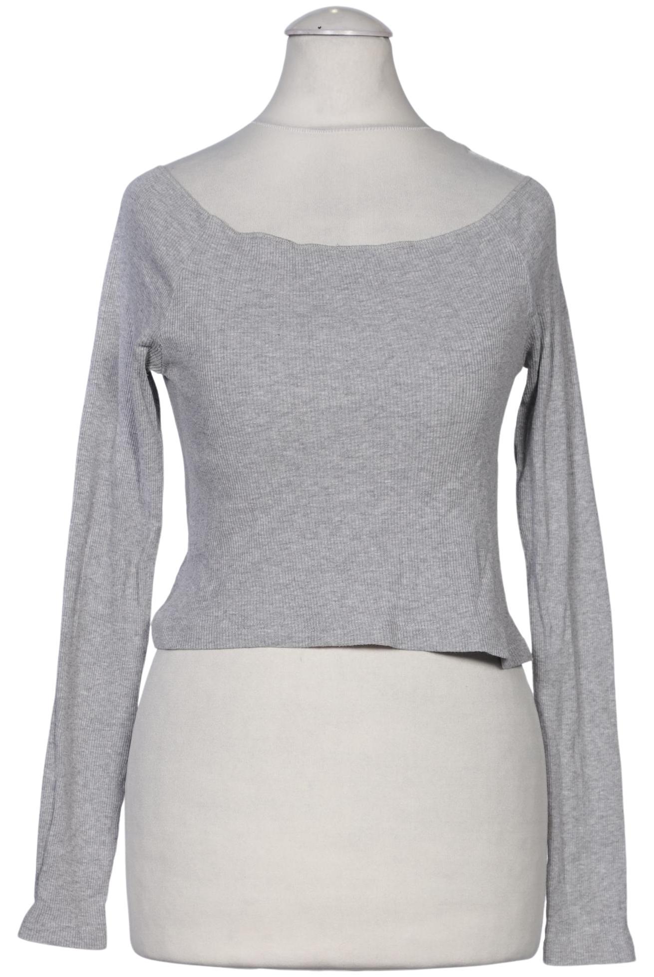 

Brandy Melville Damen Langarmshirt, grau, Gr. 34