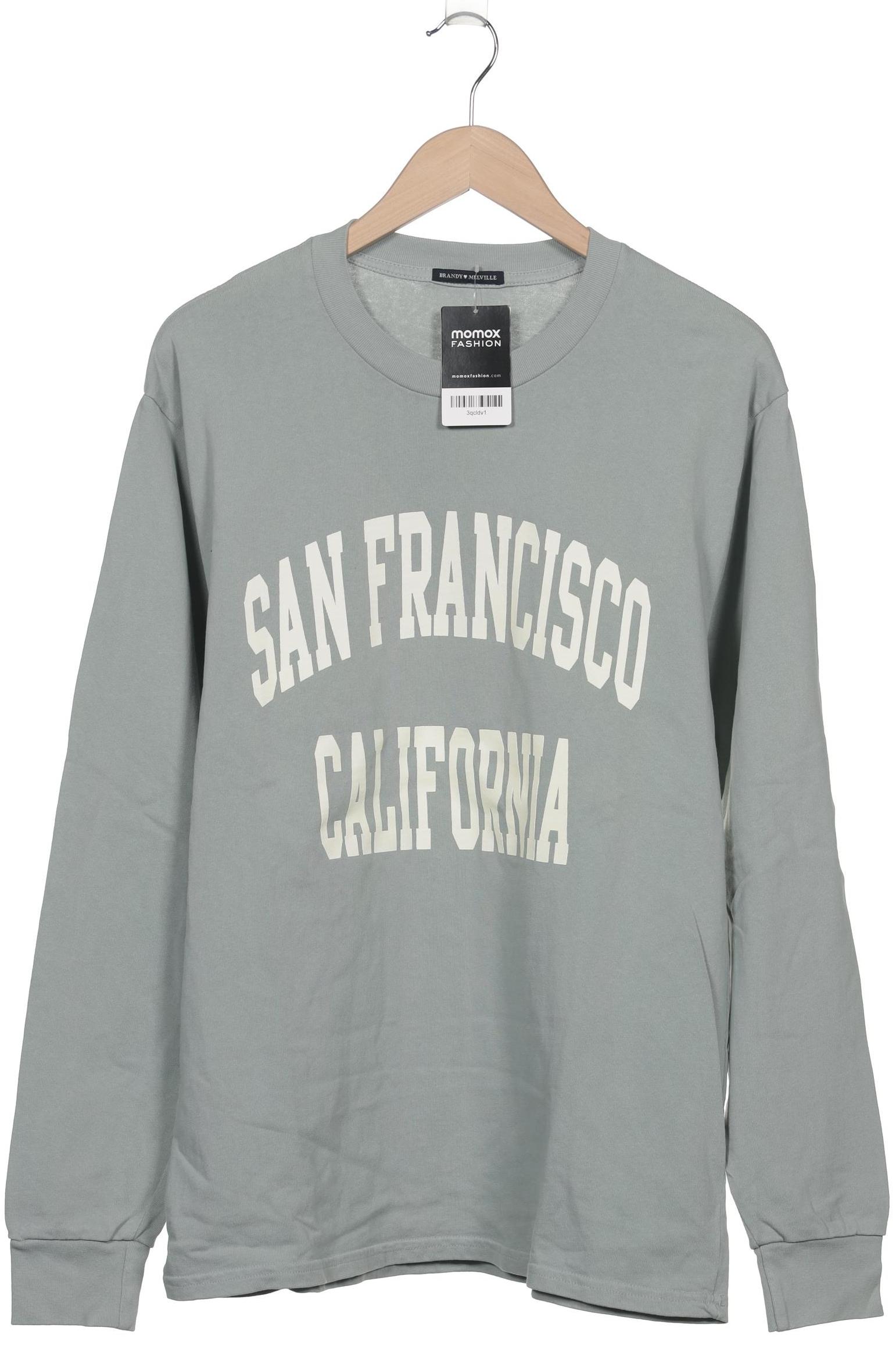 

Brandy Melville Herren Sweatshirt, türkis, Gr. 54