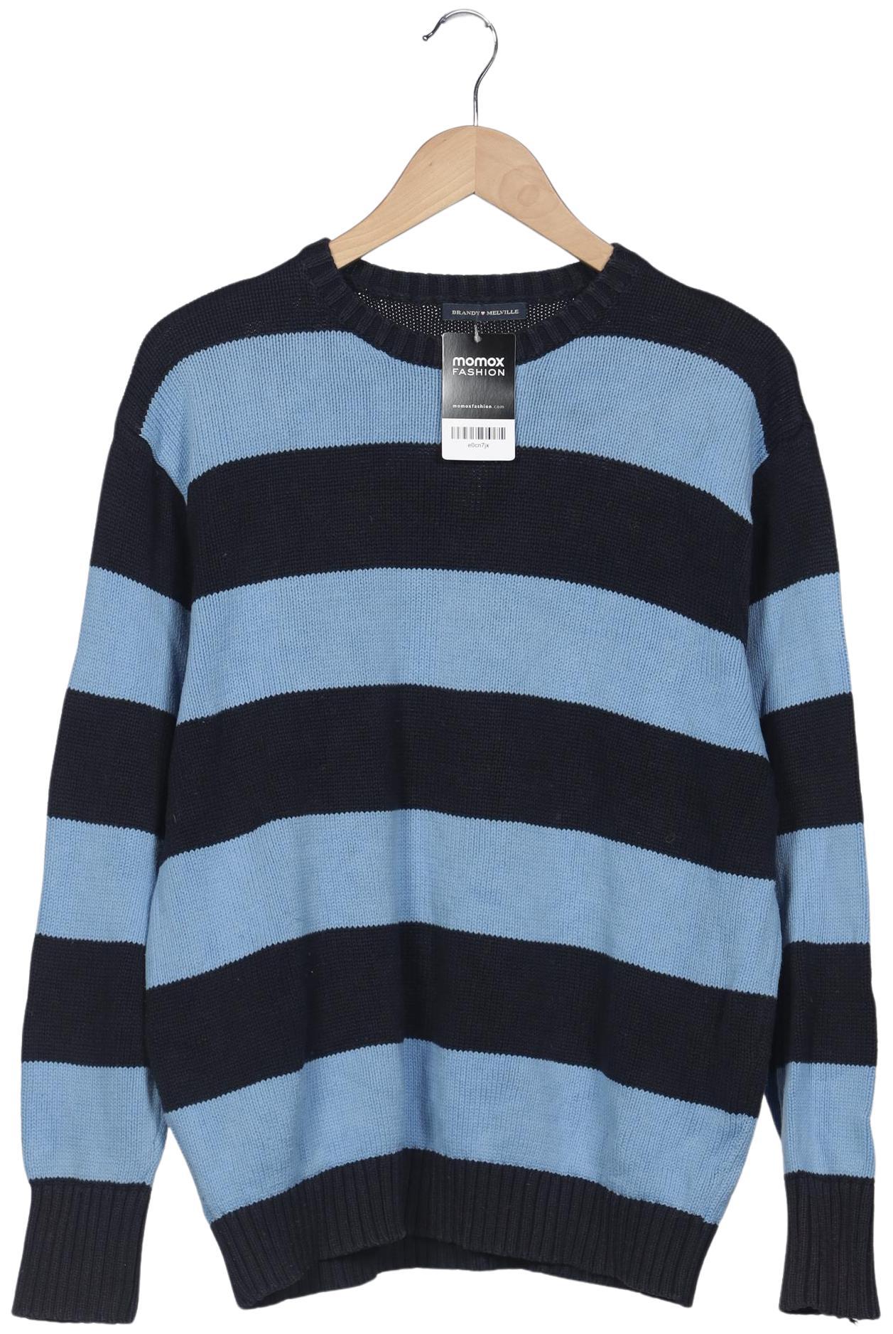 

Brandy Melville Herren Pullover, marineblau, Gr. 52