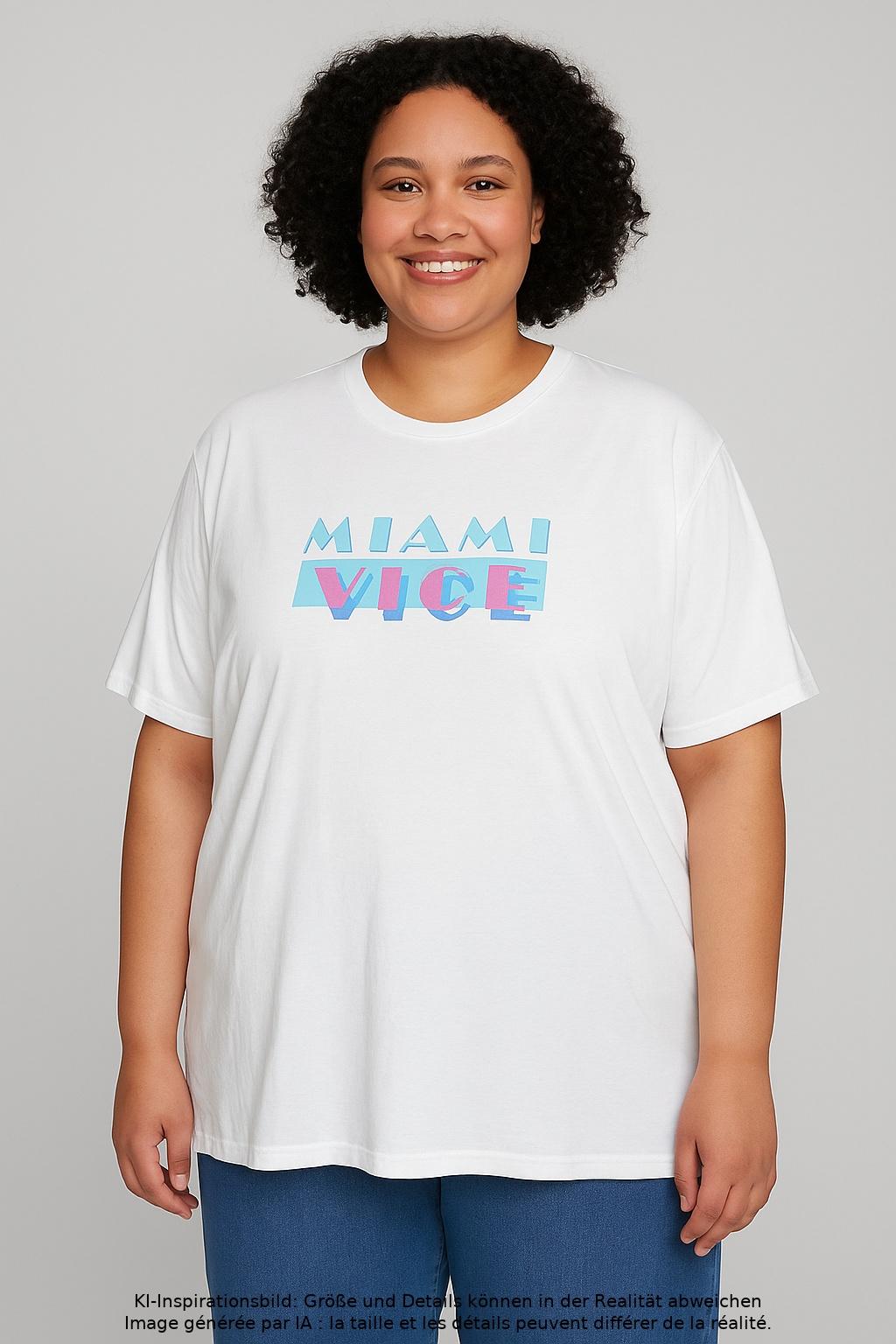 

Brava Fabrics Damen T-Shirt, weiß, Gr. 46