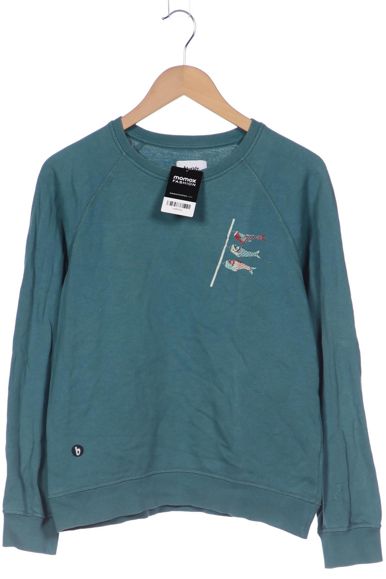 

Brava Fabrics Damen Sweatshirt, türkis, Gr. 38