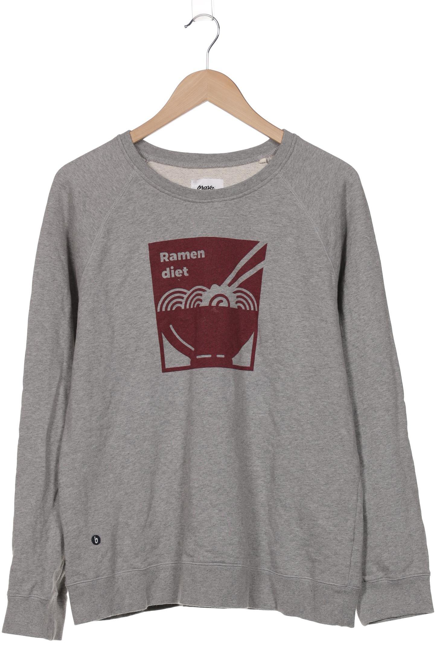 

Brava Fabrics Herren Sweatshirt, grau, Gr. 54