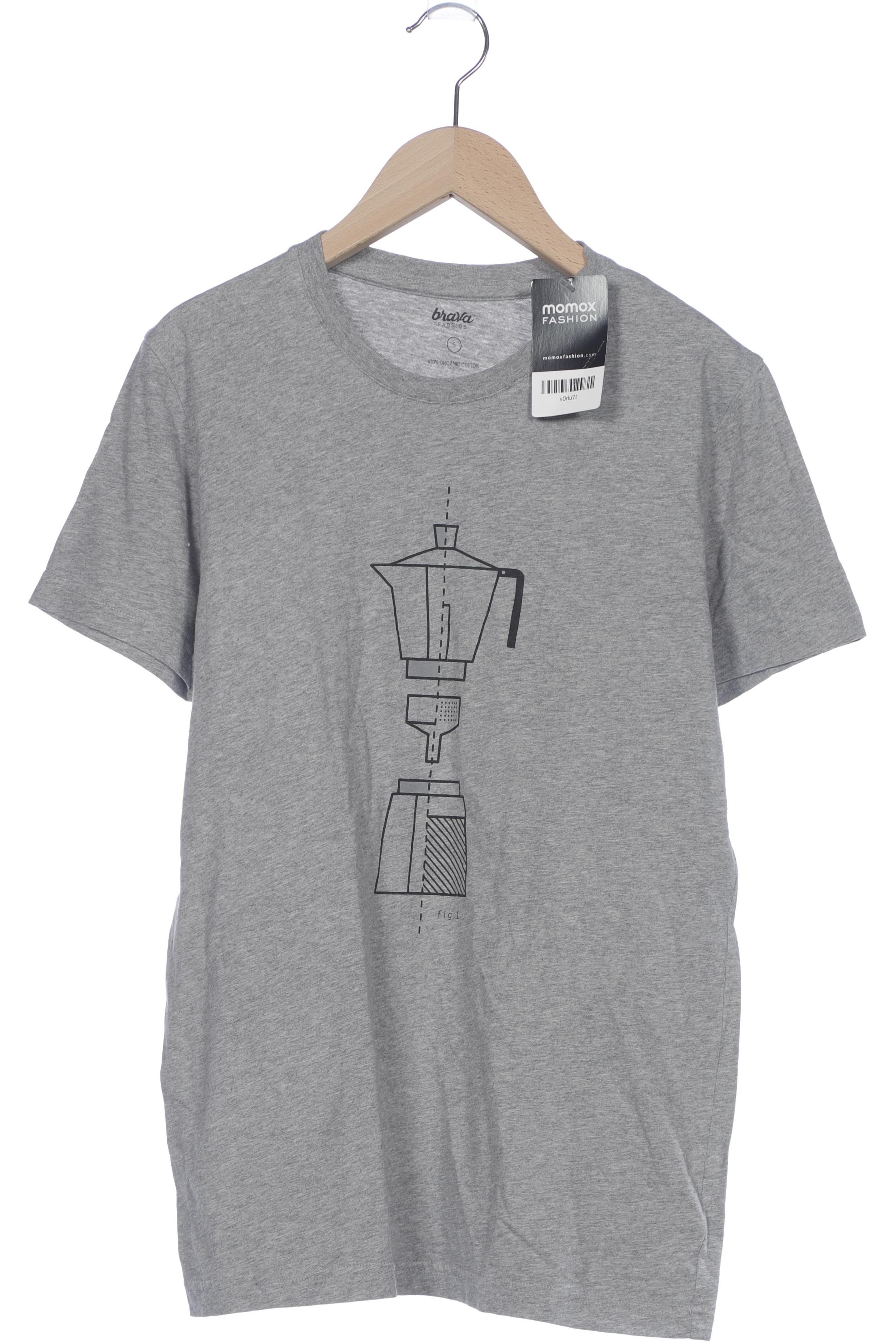 

Brava Fabrics Herren T-Shirt, grau, Gr. 46