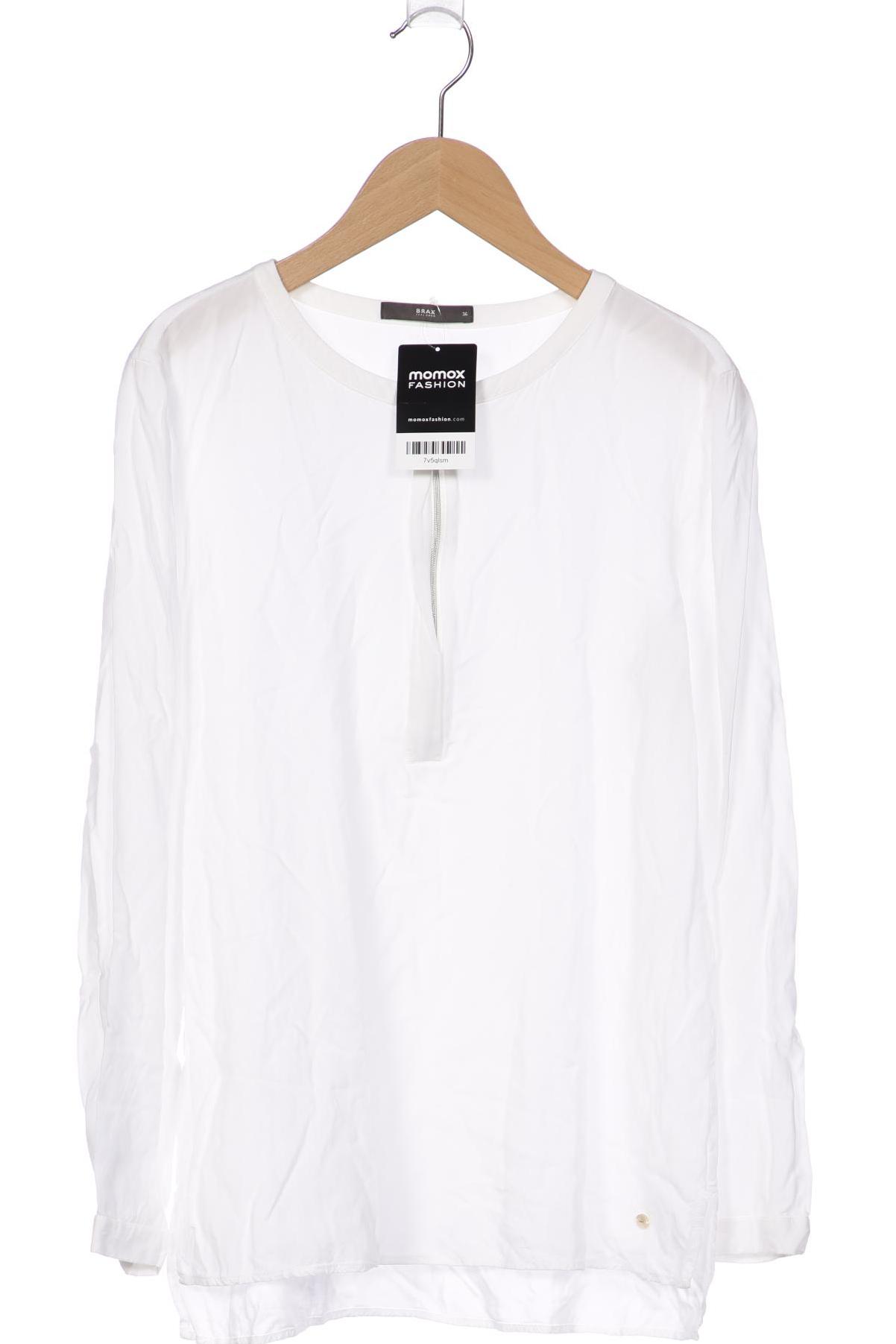 

Brax Damen Bluse, weiß, Gr. 36