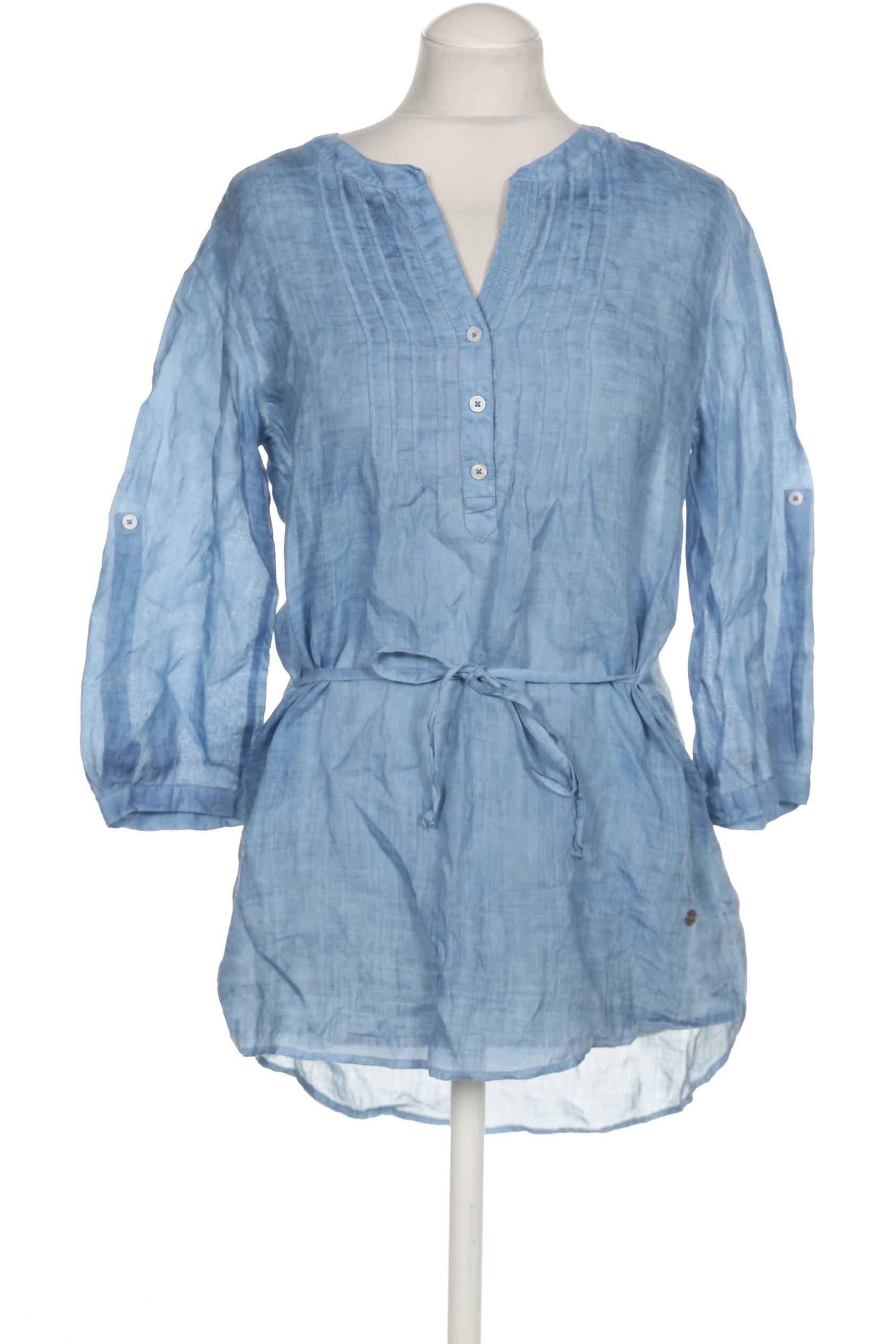 

Brax Damen Bluse, blau, Gr. 36