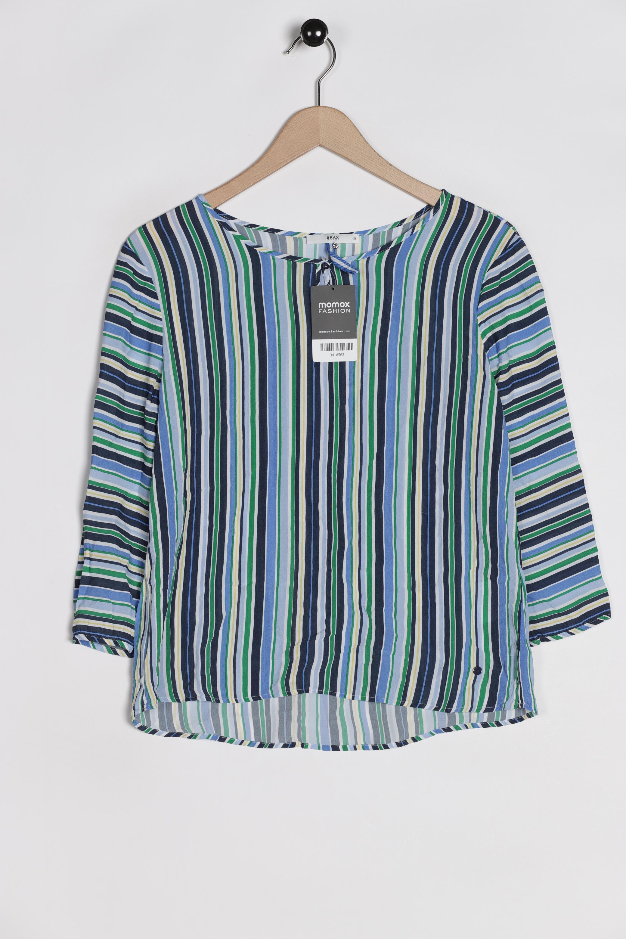 

Brax Damen Bluse, blau, Gr. 36