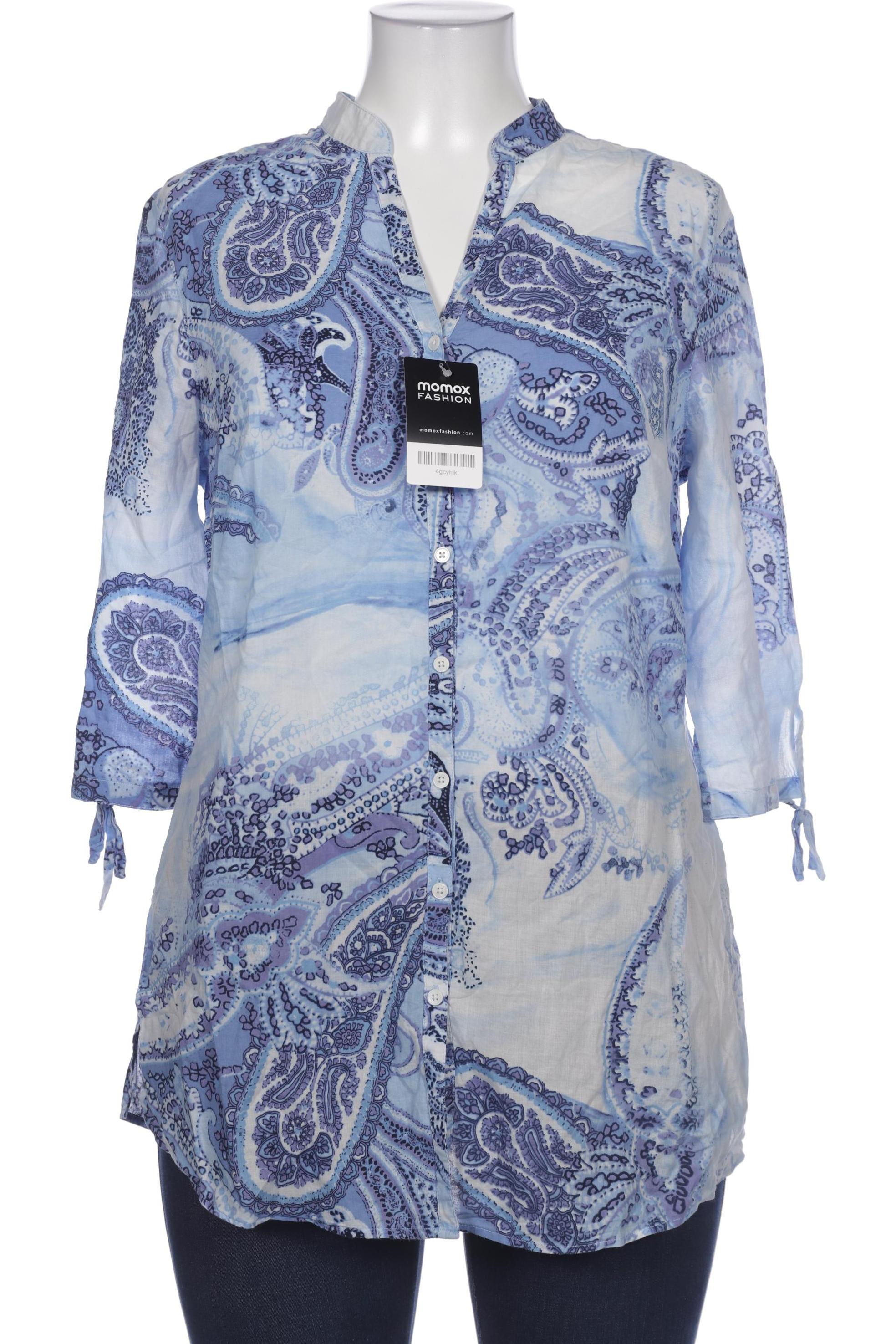 

Brax Damen Bluse, blau, Gr. 44