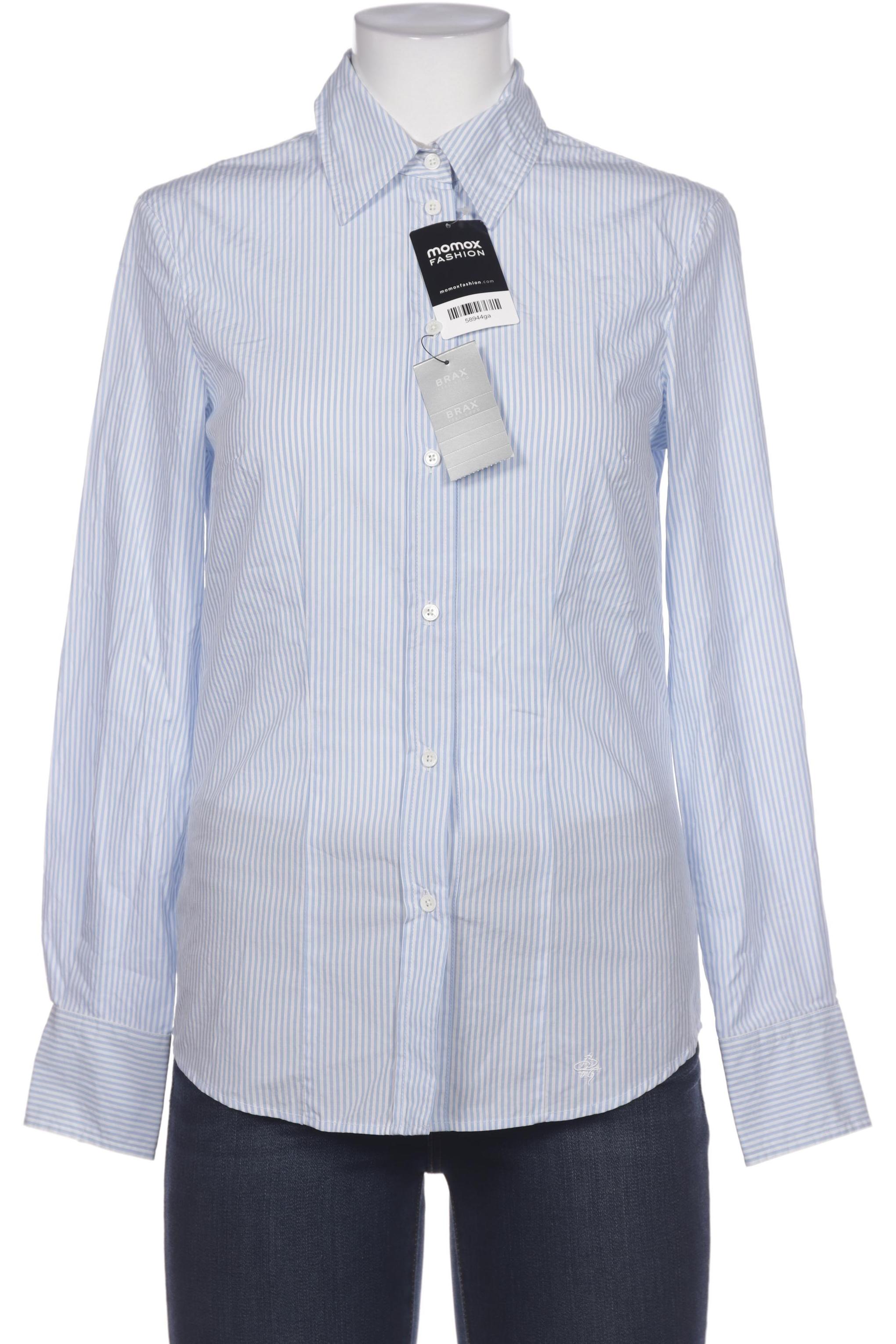 

Brax Damen Bluse, blau, Gr. 36