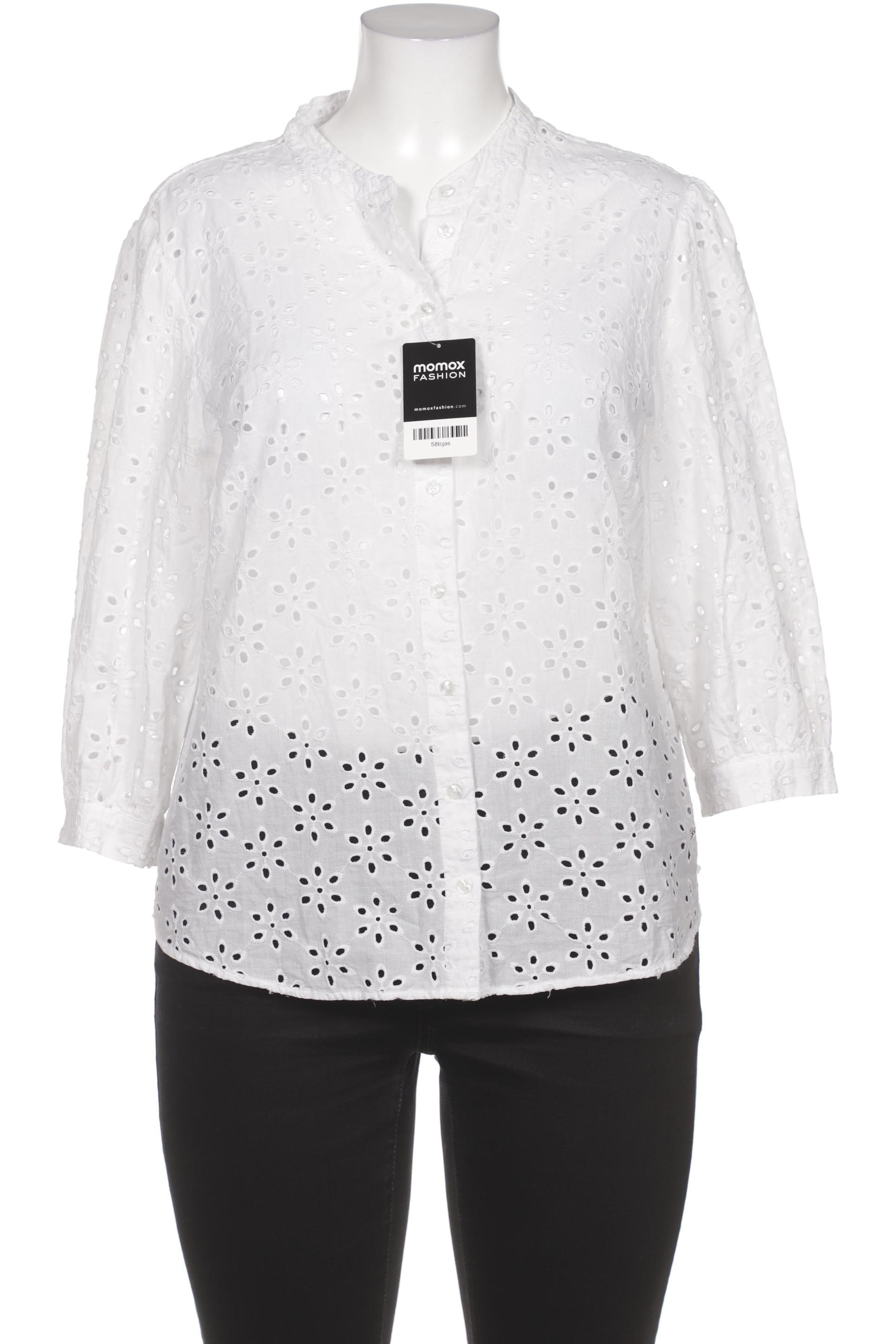 

Brax Damen Bluse, weiß, Gr. 46