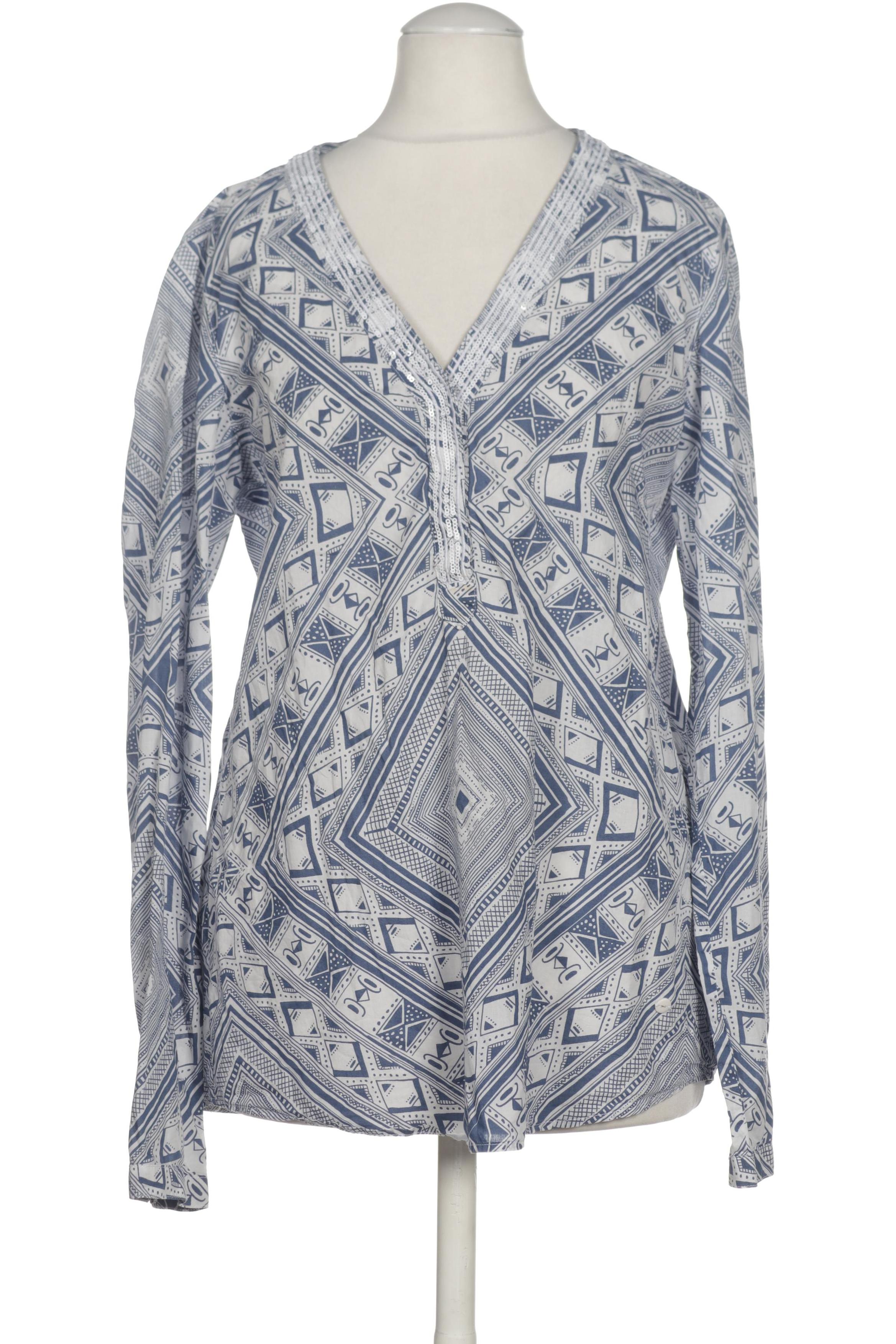 

Brax Damen Bluse, blau, Gr. 34