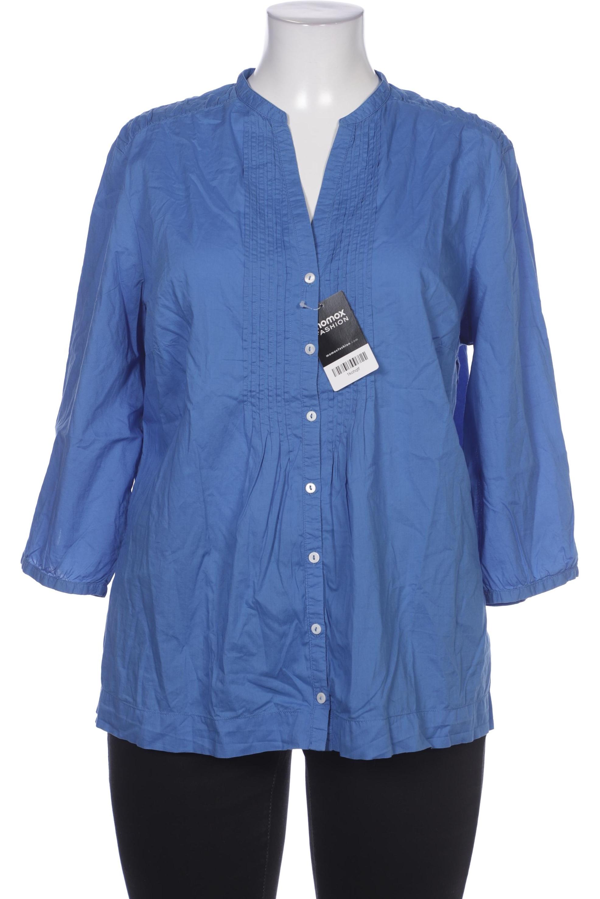 

Brax Damen Bluse, blau, Gr. 46