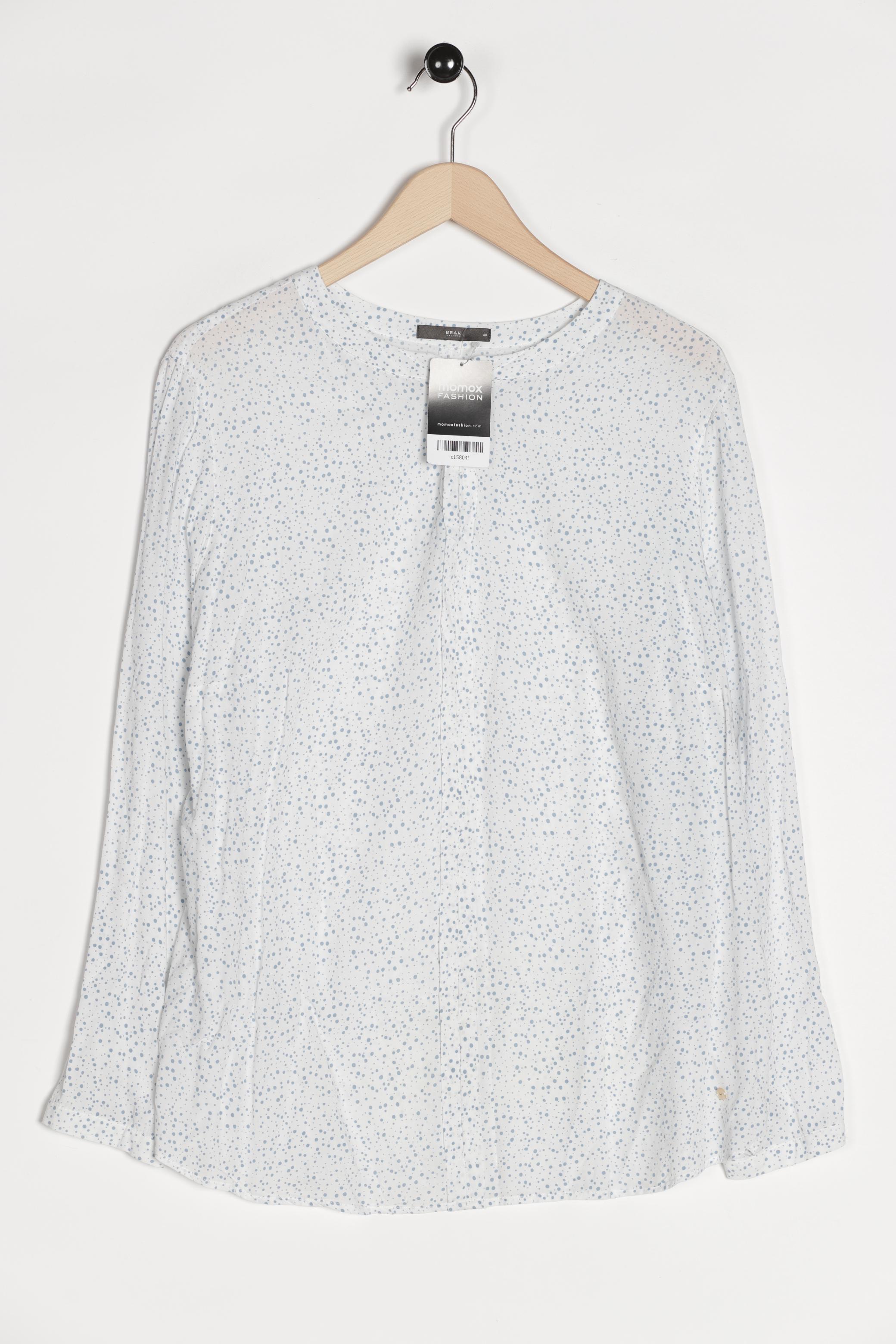 

Brax Damen Bluse, weiß, Gr. 48