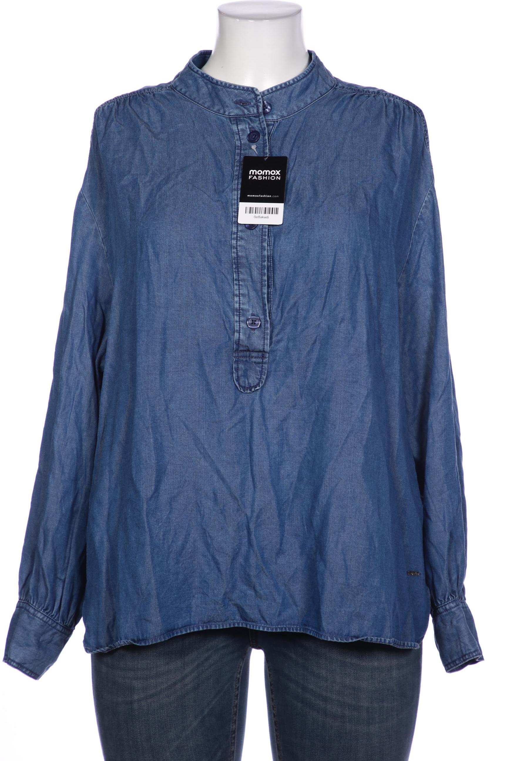 

Brax Damen Bluse, blau, Gr. 46