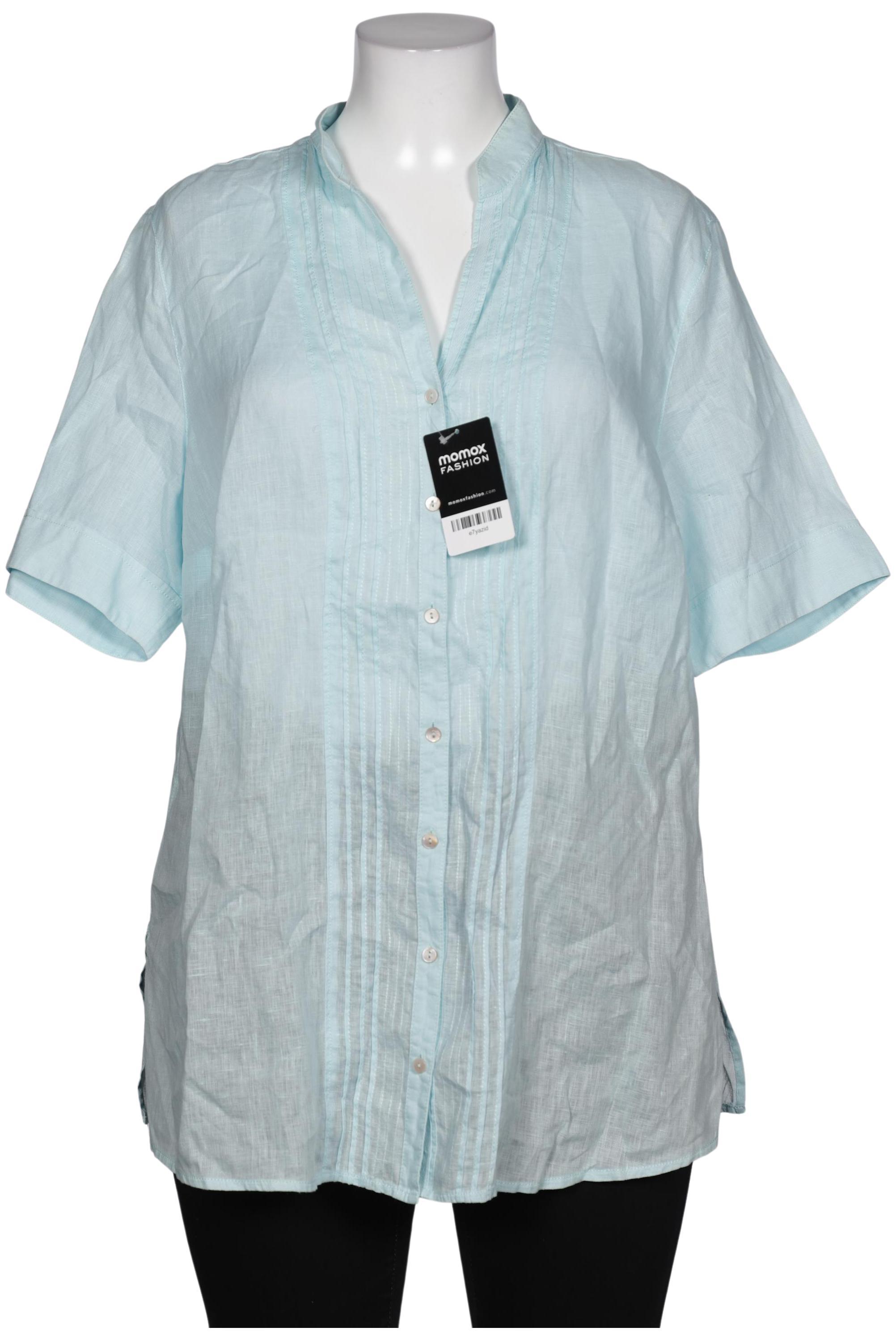 

Brax Damen Bluse, hellblau, Gr. 48