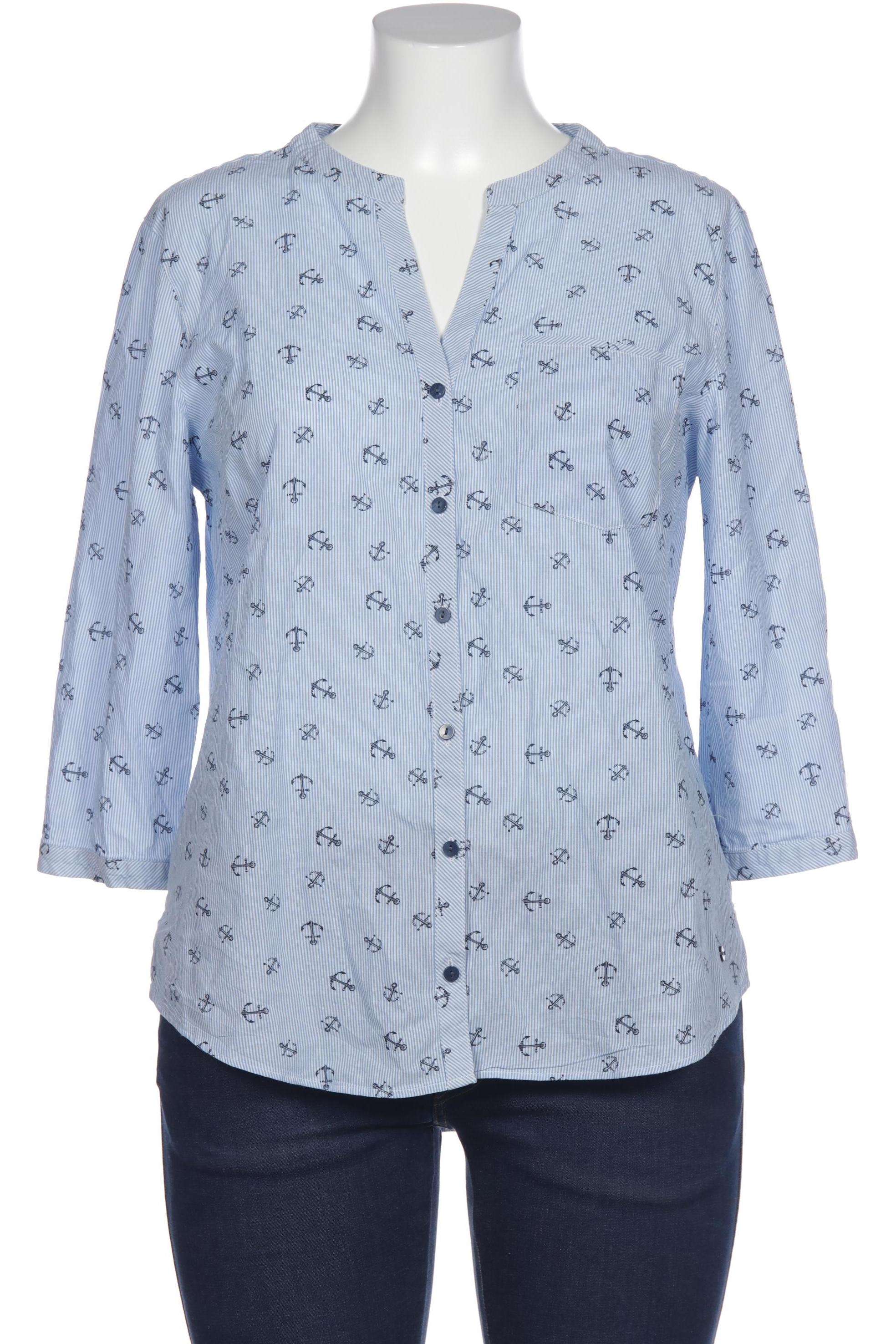 

Brax Damen Bluse, hellblau, Gr. 42