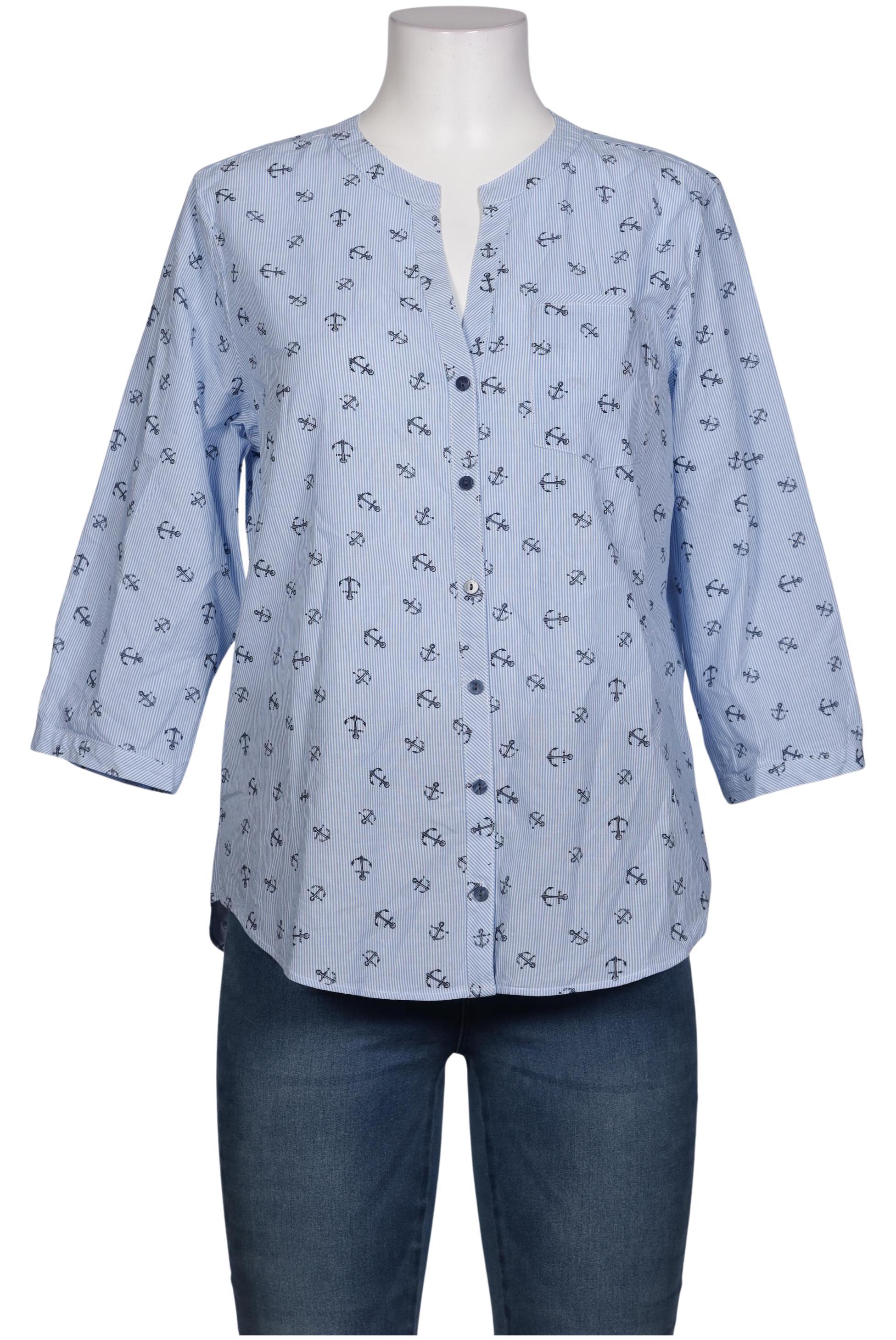 

Brax Damen Bluse, hellblau, Gr. 40