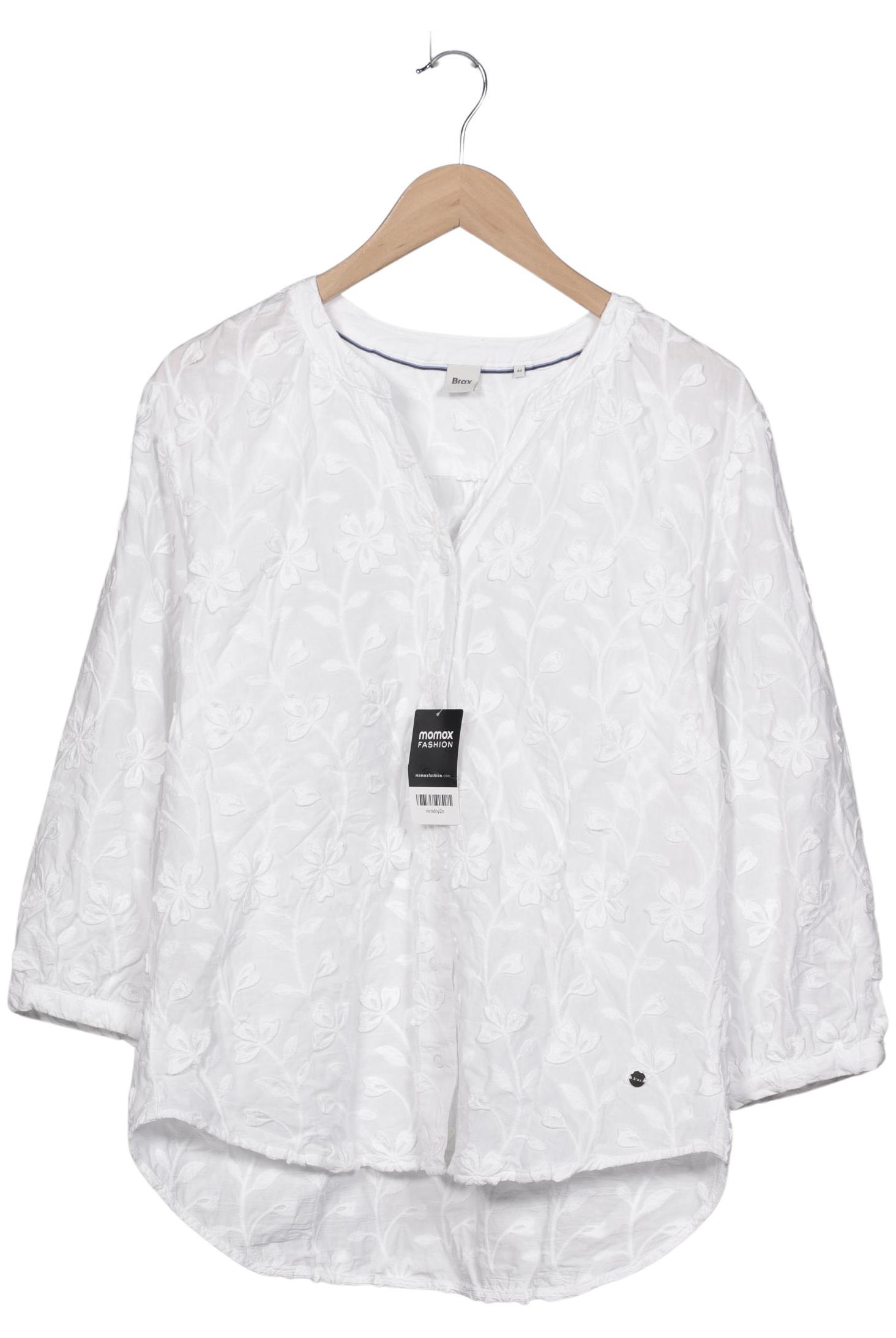 

Brax Damen Bluse, weiß, Gr. 40