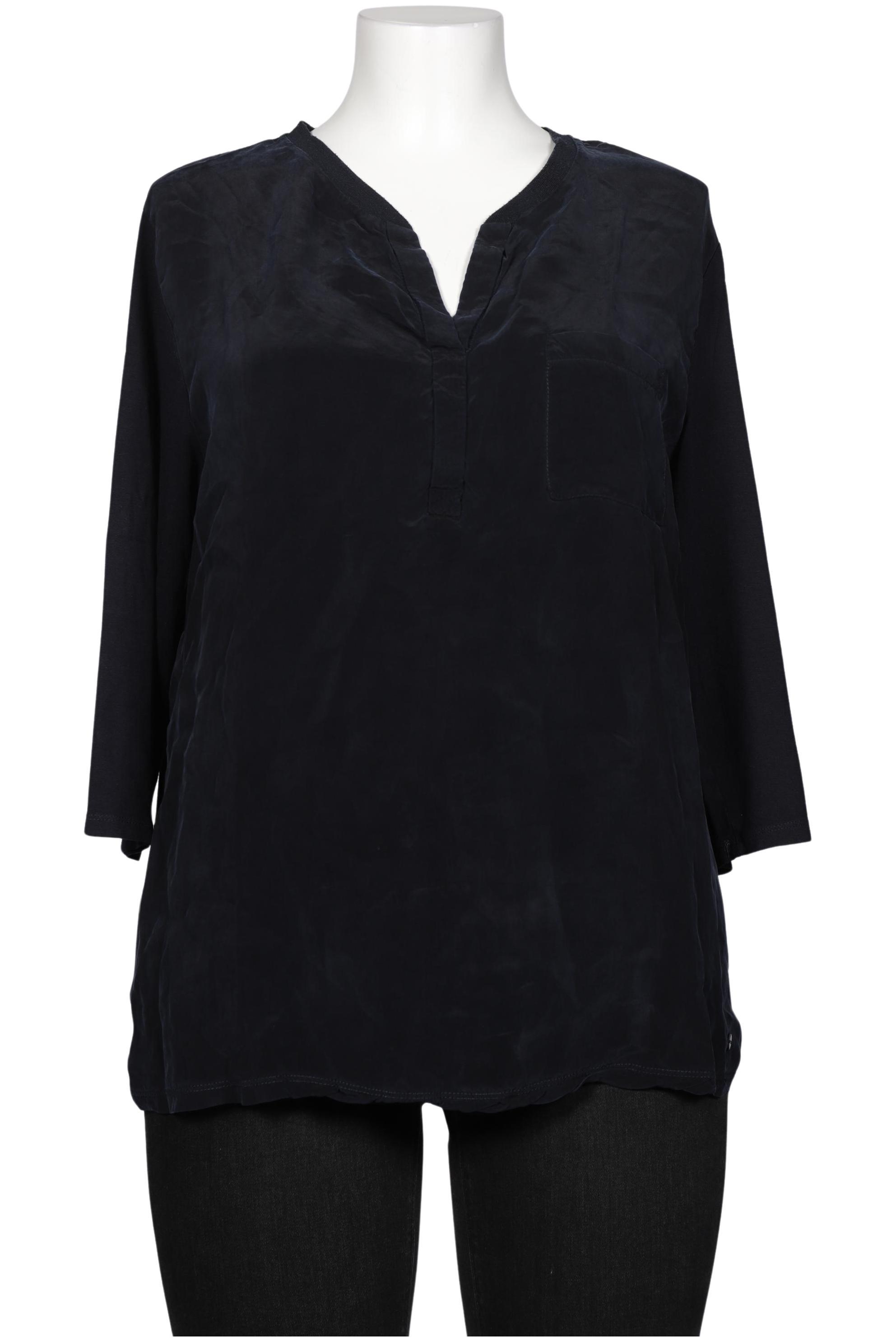 

Brax Damen Bluse, marineblau, Gr. 46