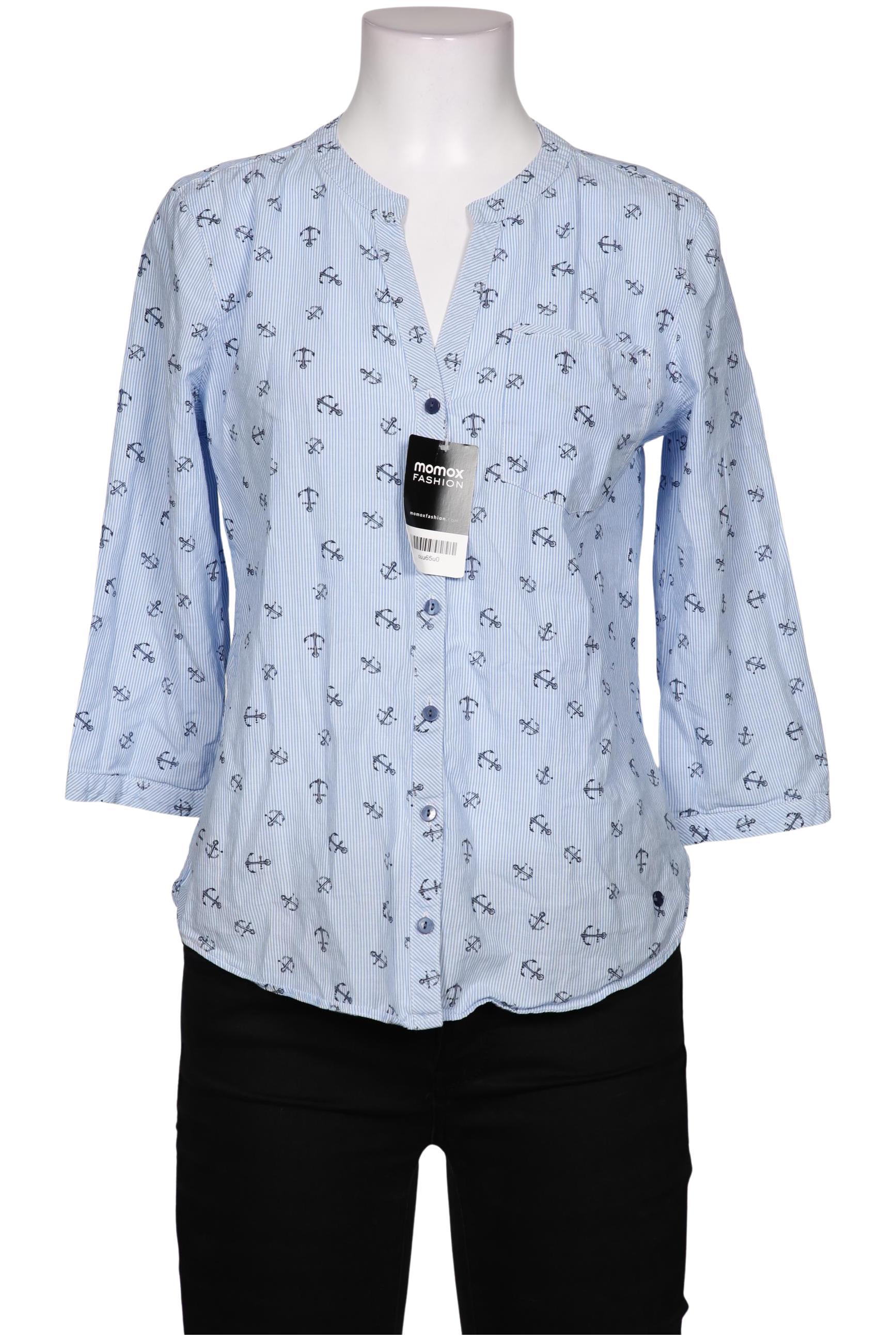 

Brax Damen Bluse, blau, Gr. 36