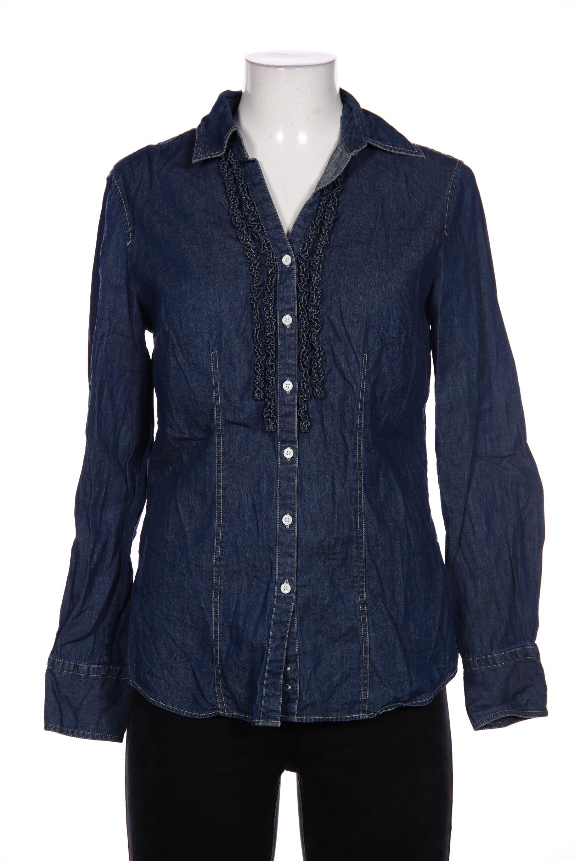 

Brax Damen Bluse, marineblau, Gr. 40