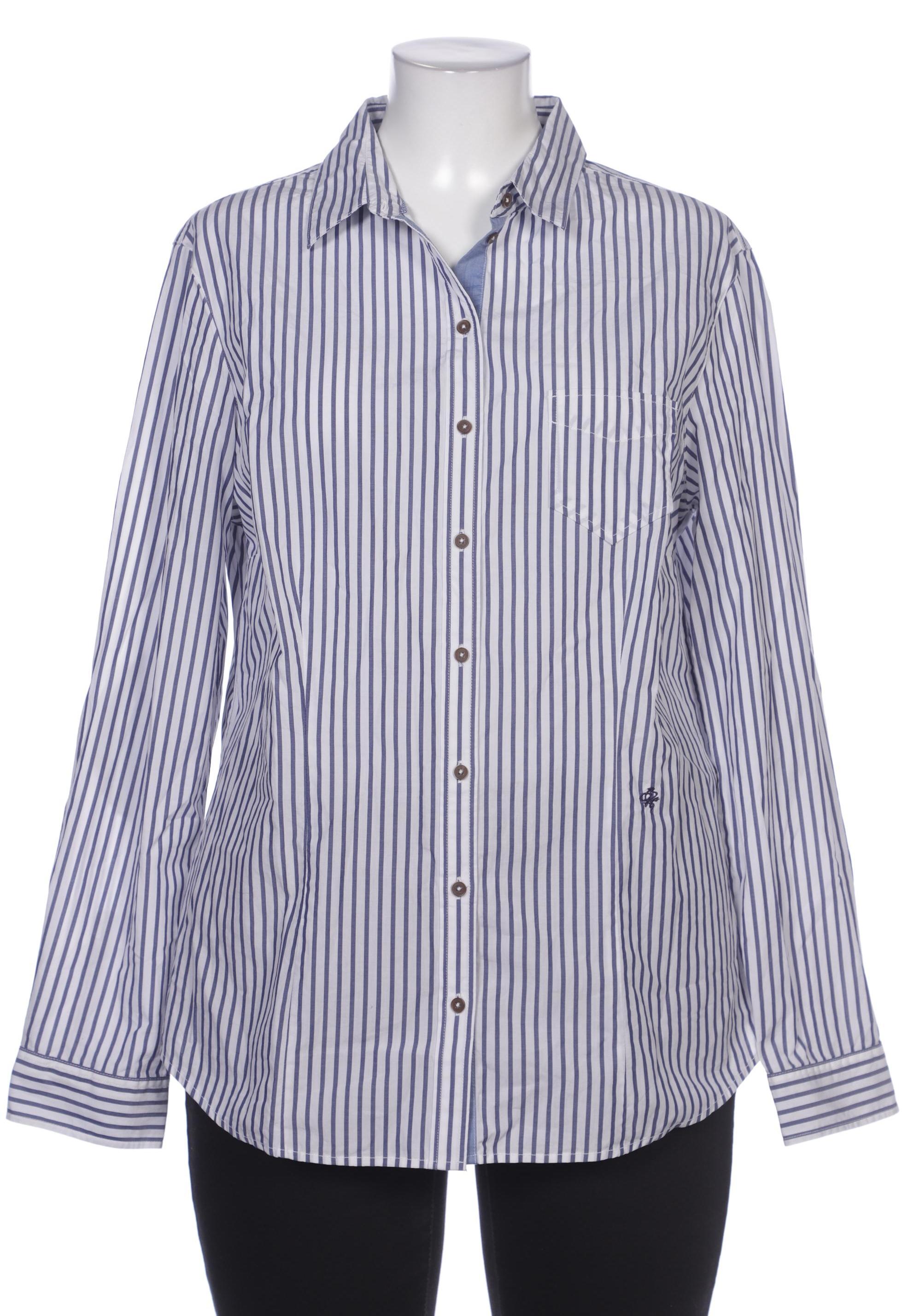 

Brax Damen Bluse, blau, Gr. 46