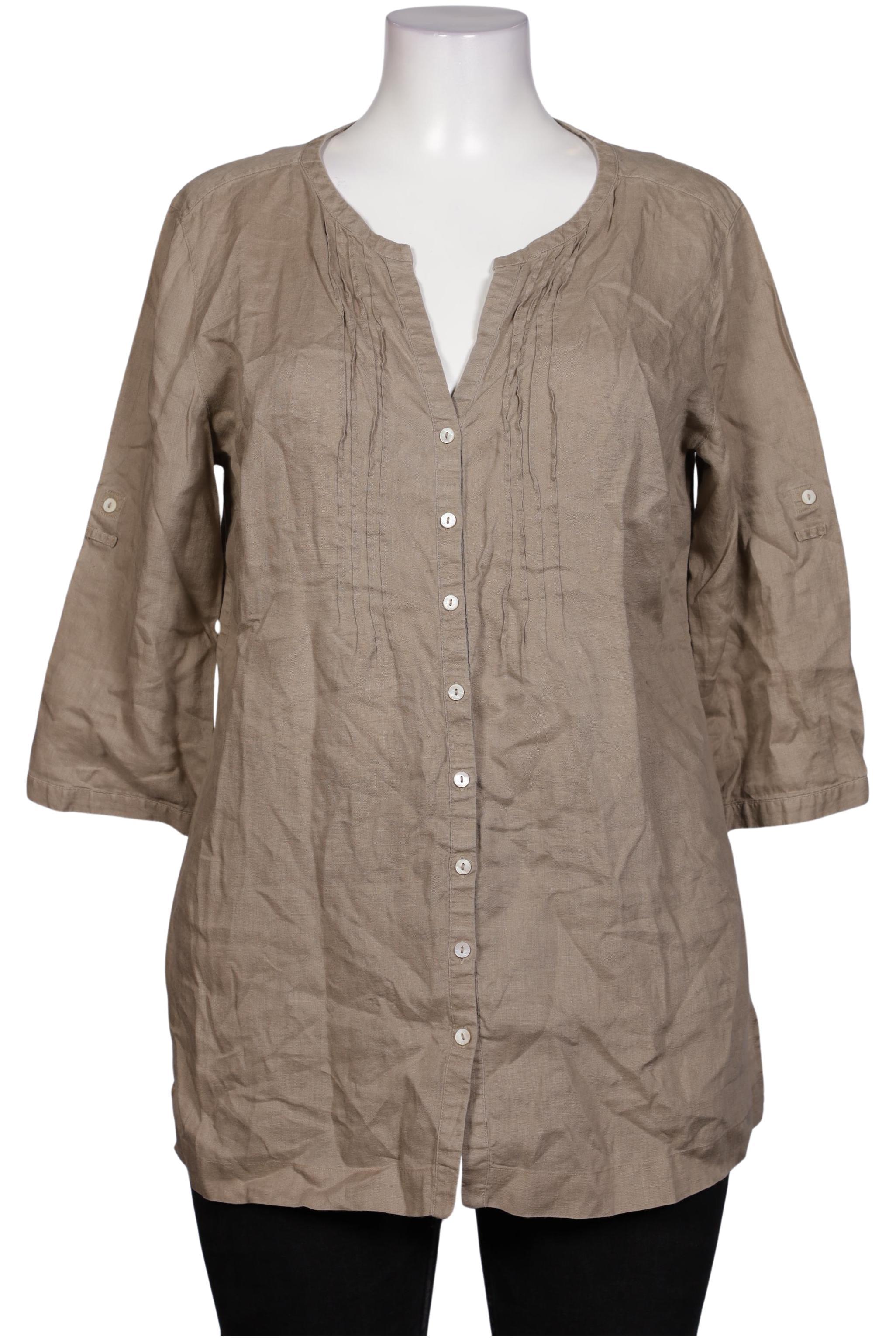 

Brax Damen Bluse, beige, Gr. 44