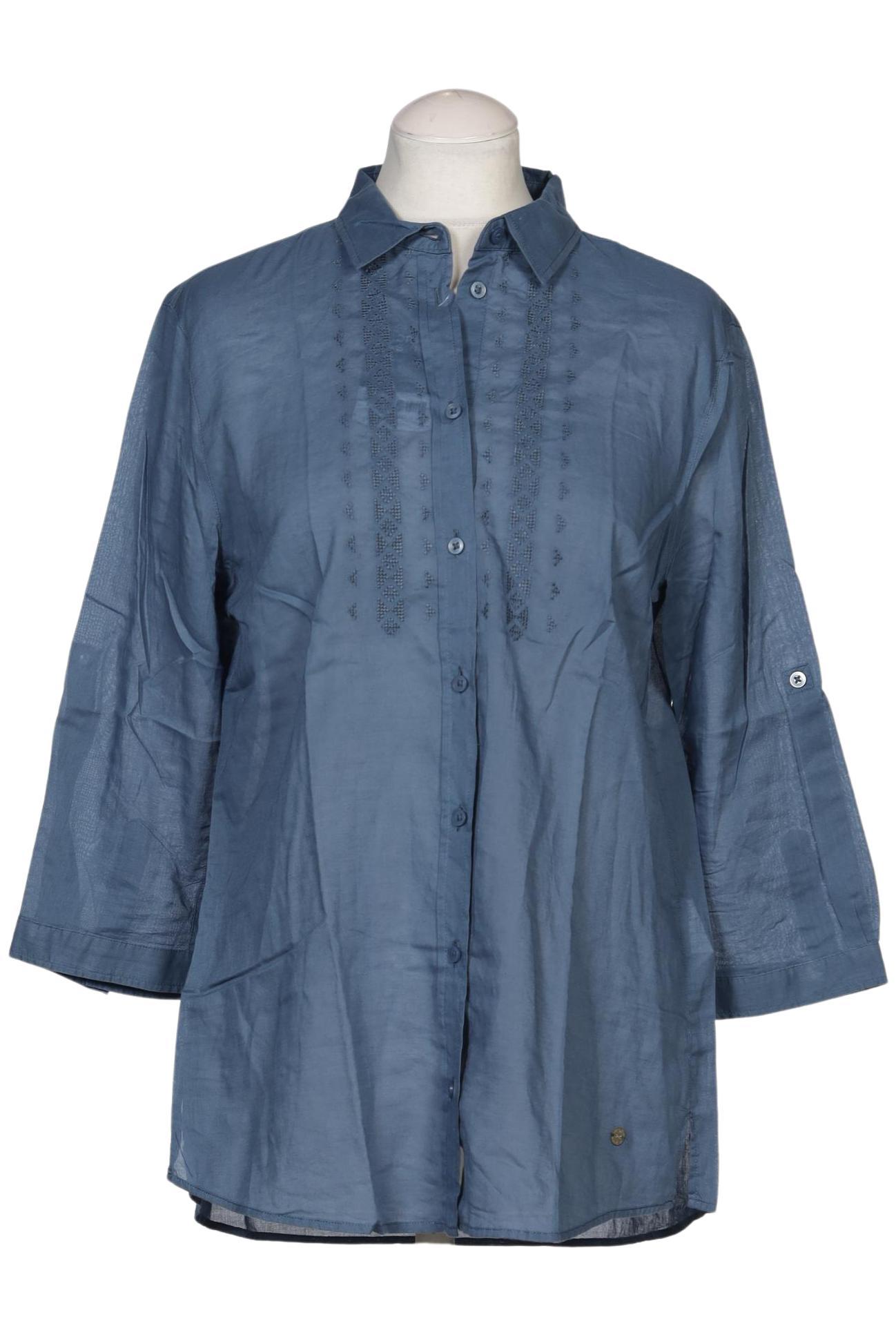 

Brax Damen Bluse, blau, Gr. 38