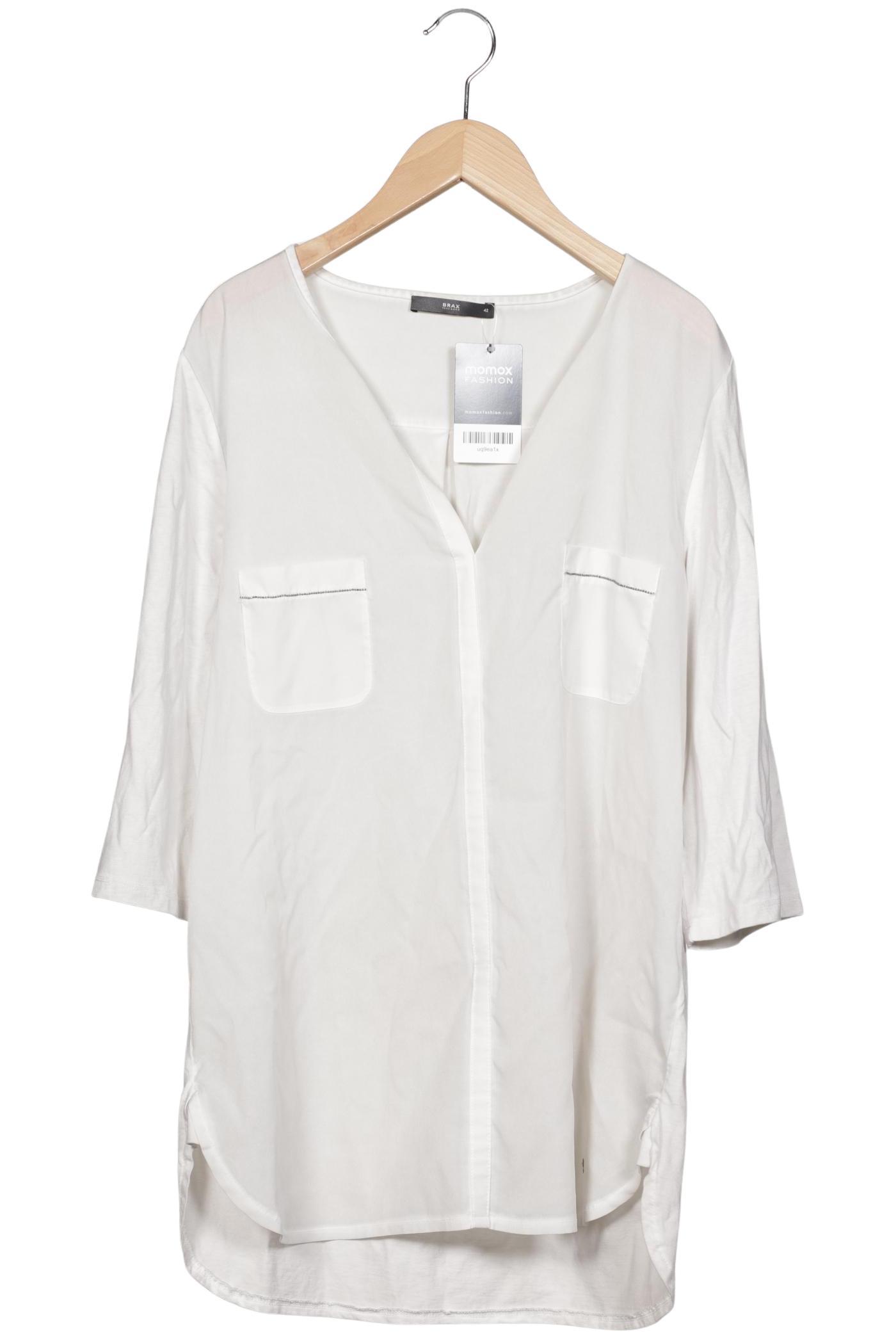 

Brax Damen Bluse, cremeweiß, Gr. 42