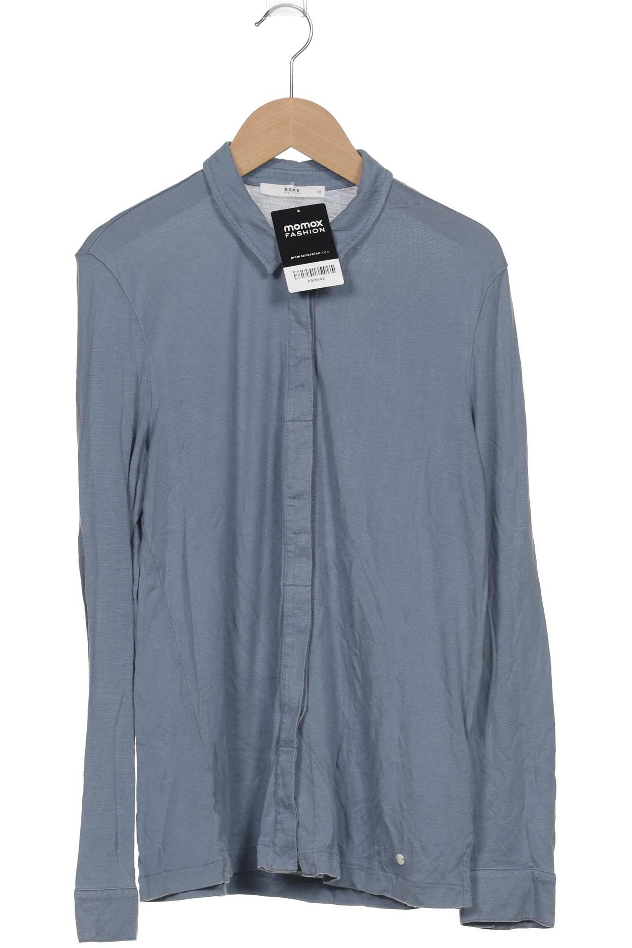 

Brax Damen Bluse, blau, Gr. 38
