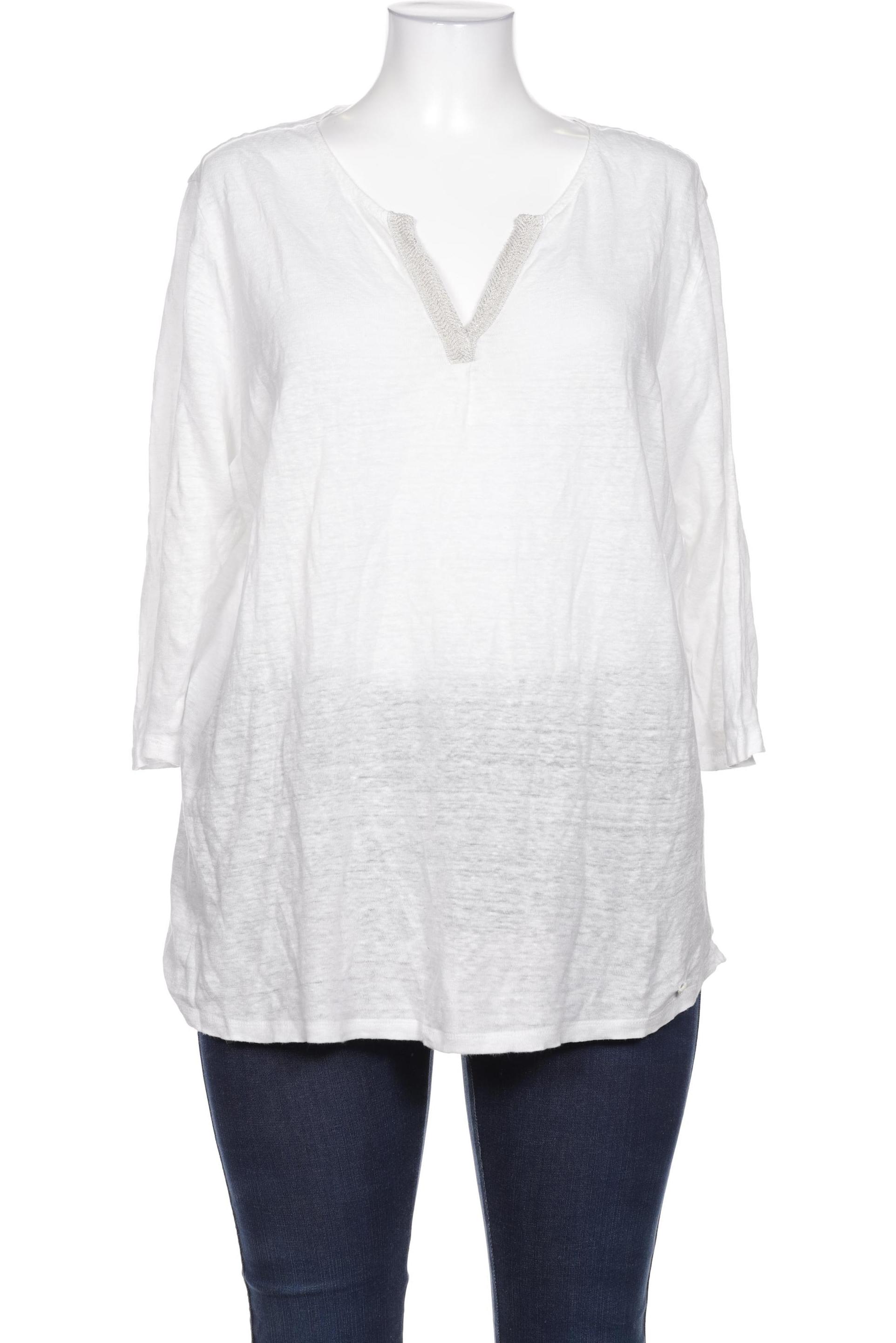 

Brax Damen Bluse, weiß, Gr. 48