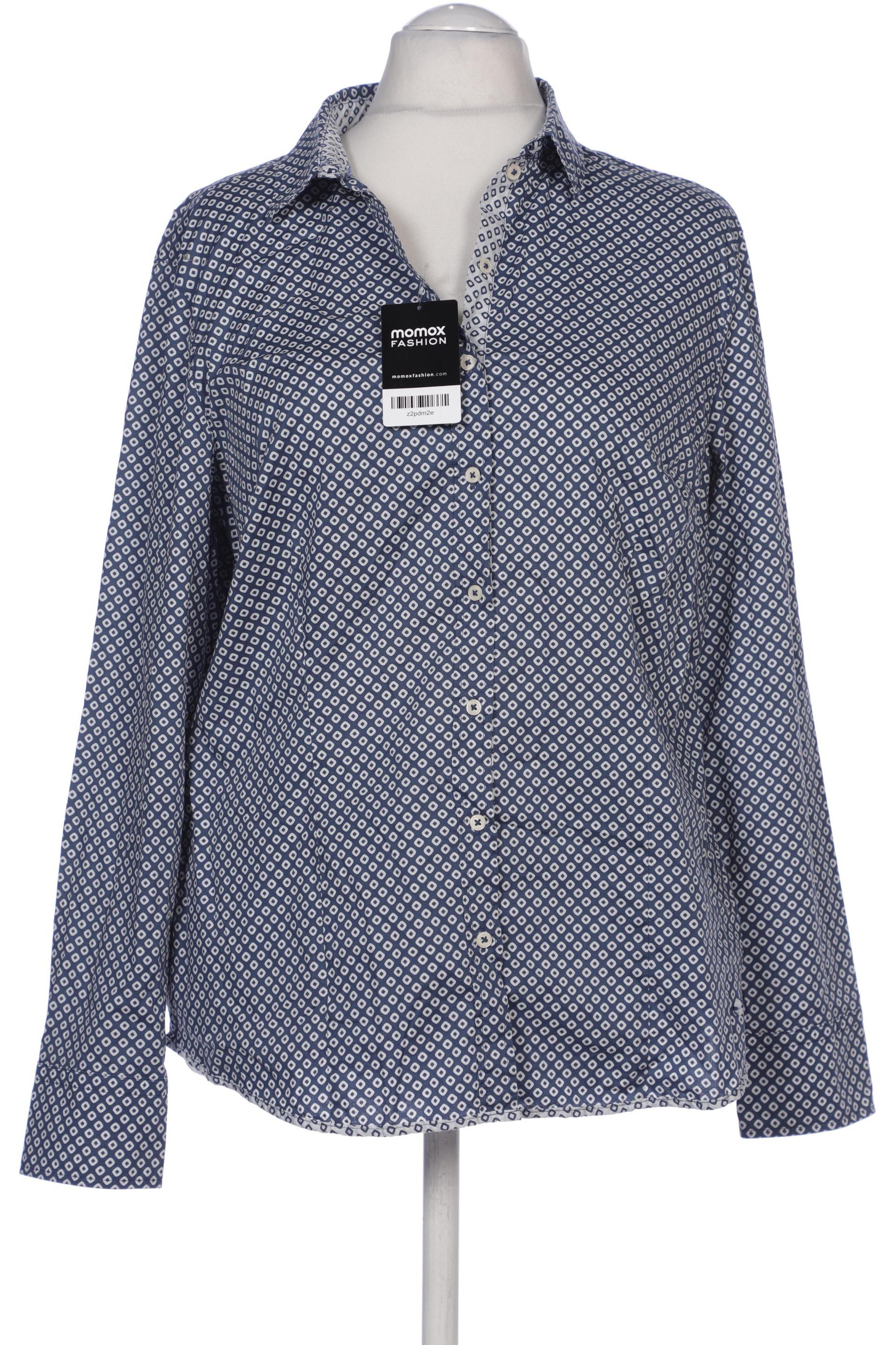 

Brax Damen Bluse, marineblau, Gr. 46