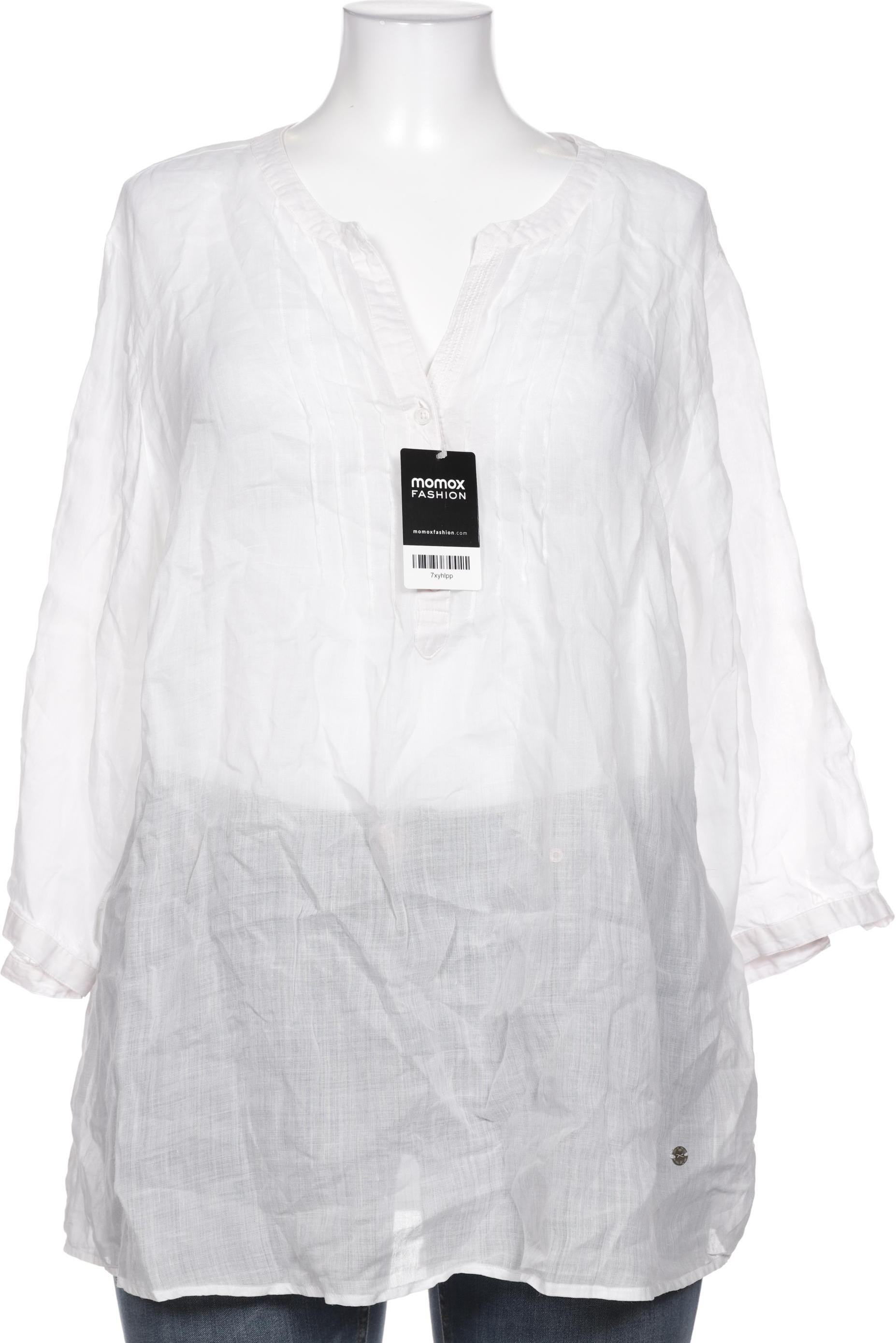 

Brax Damen Bluse, weiß, Gr. 48